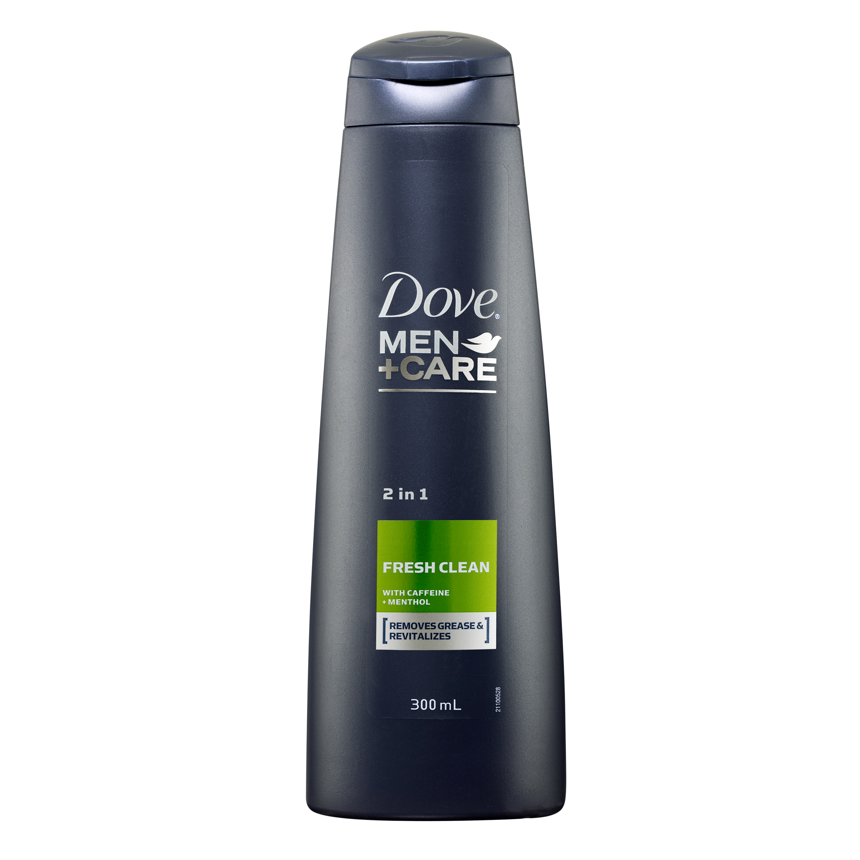 Dove Men+Care Fresh Clean 2 in 1 Shampoo 300ml Text