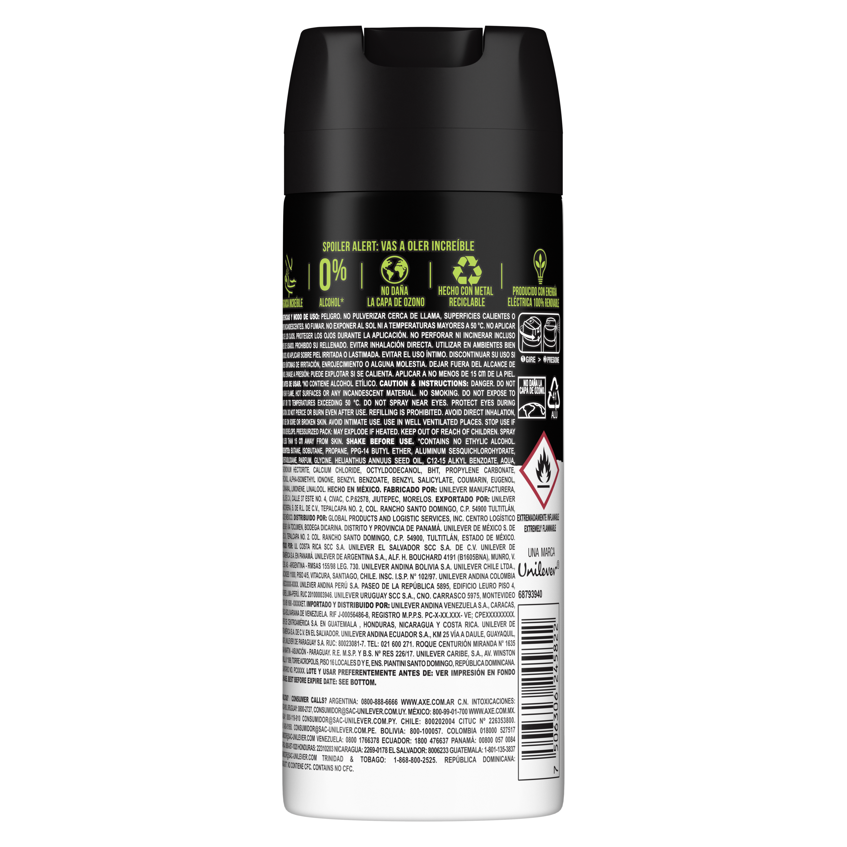 ANTITRASNPIRANTE EN AEROSOL EPIC FRESH 152ml