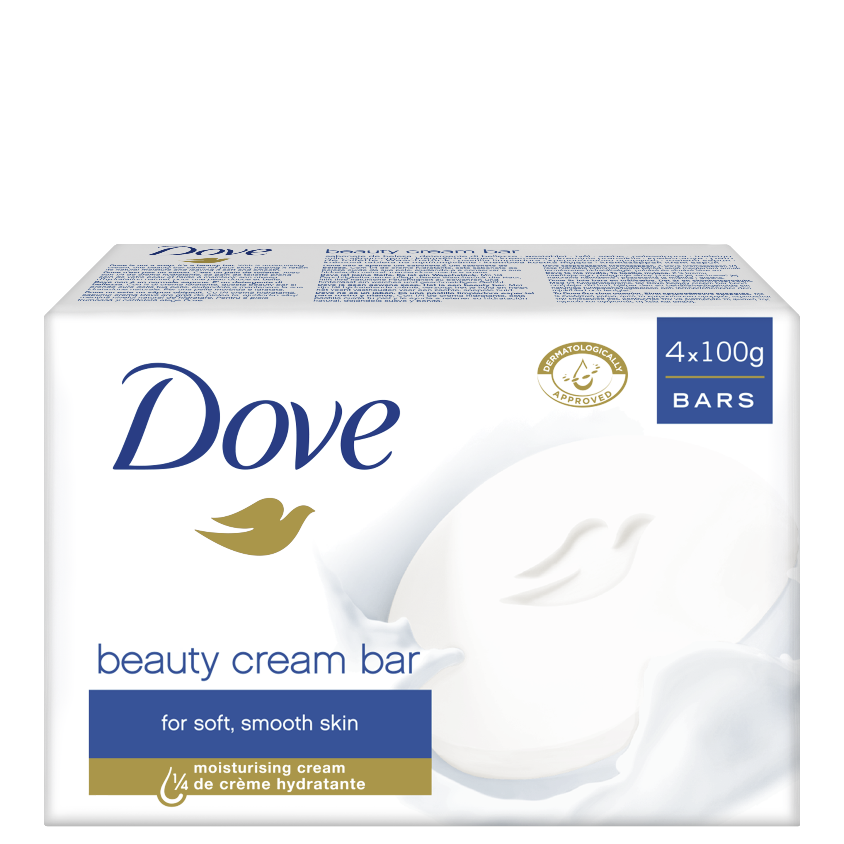 Dove Original Beauty Cream Bar 4x100g