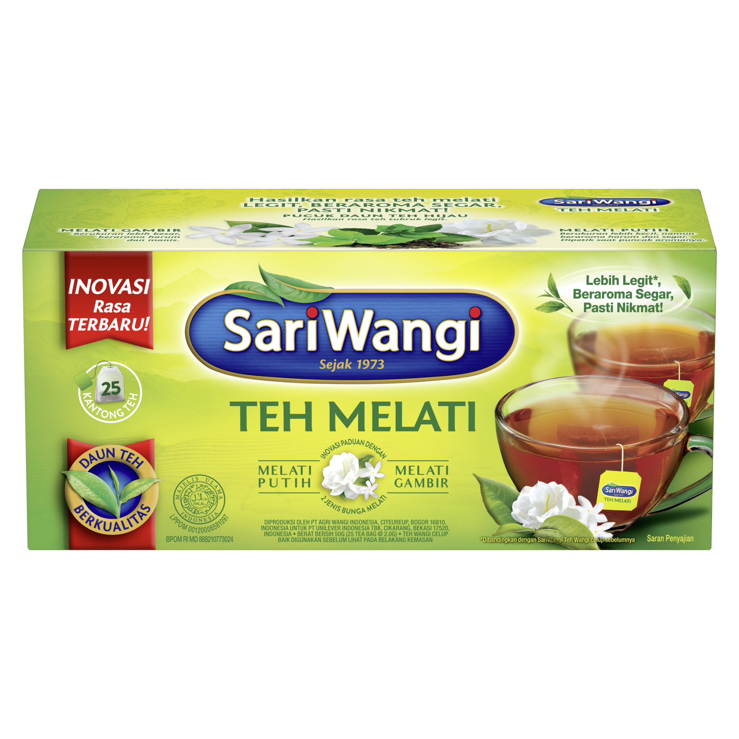 SariWangi Teh Melati packshot