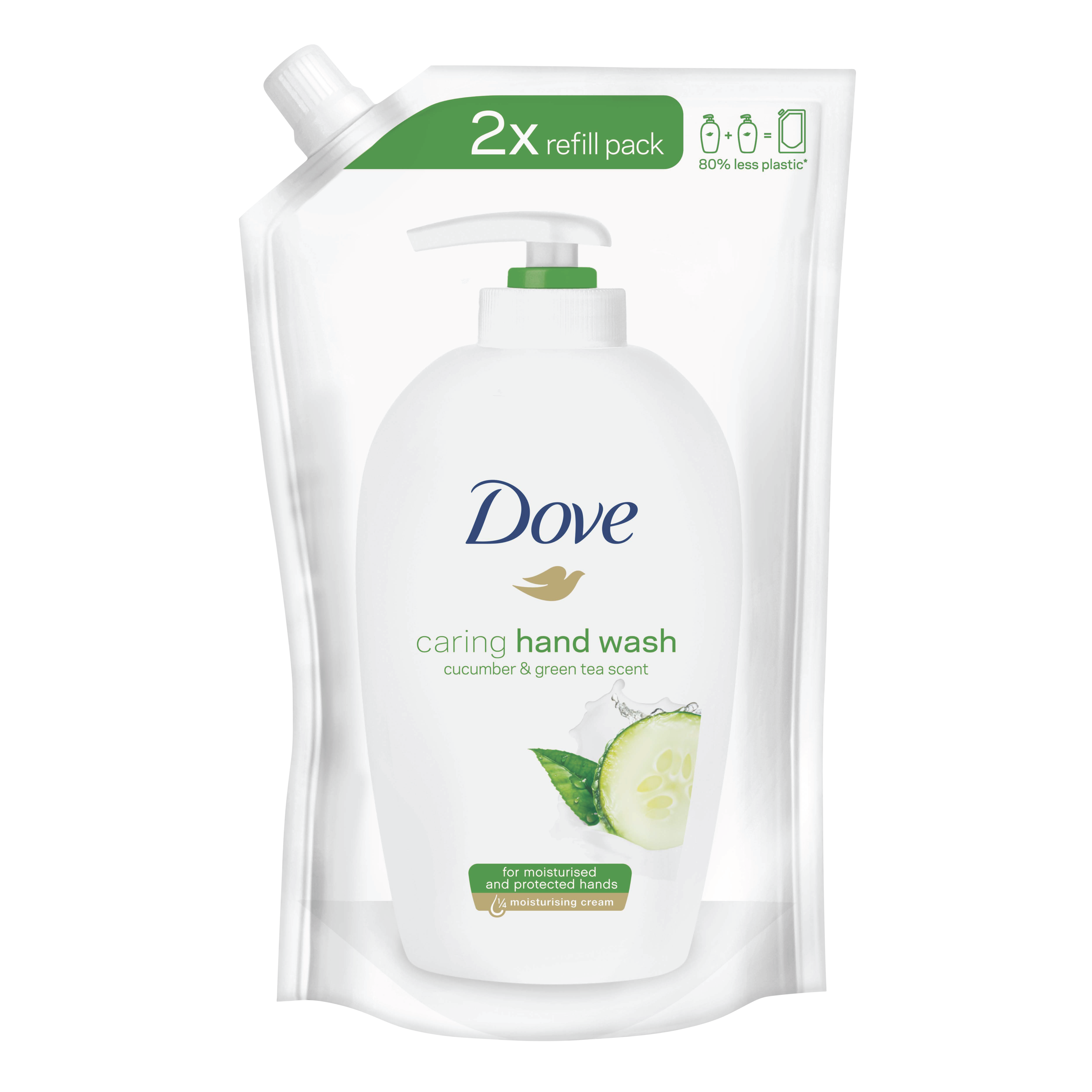 Dove течен крем-сапун Fresh Touch 500ml