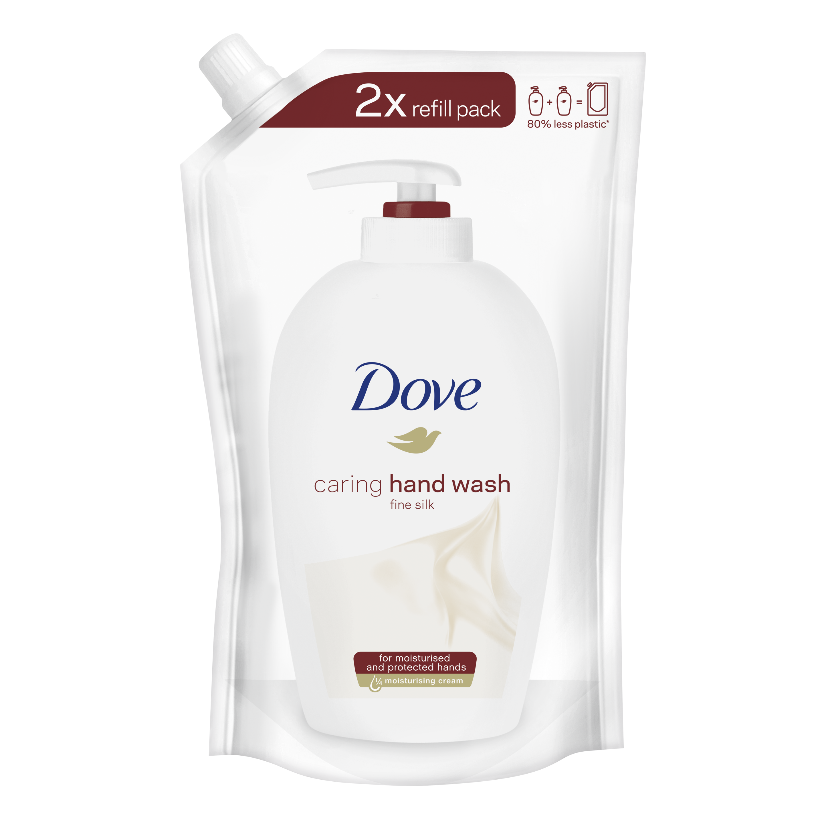 Dove течен крем-сапун Silk 500ml