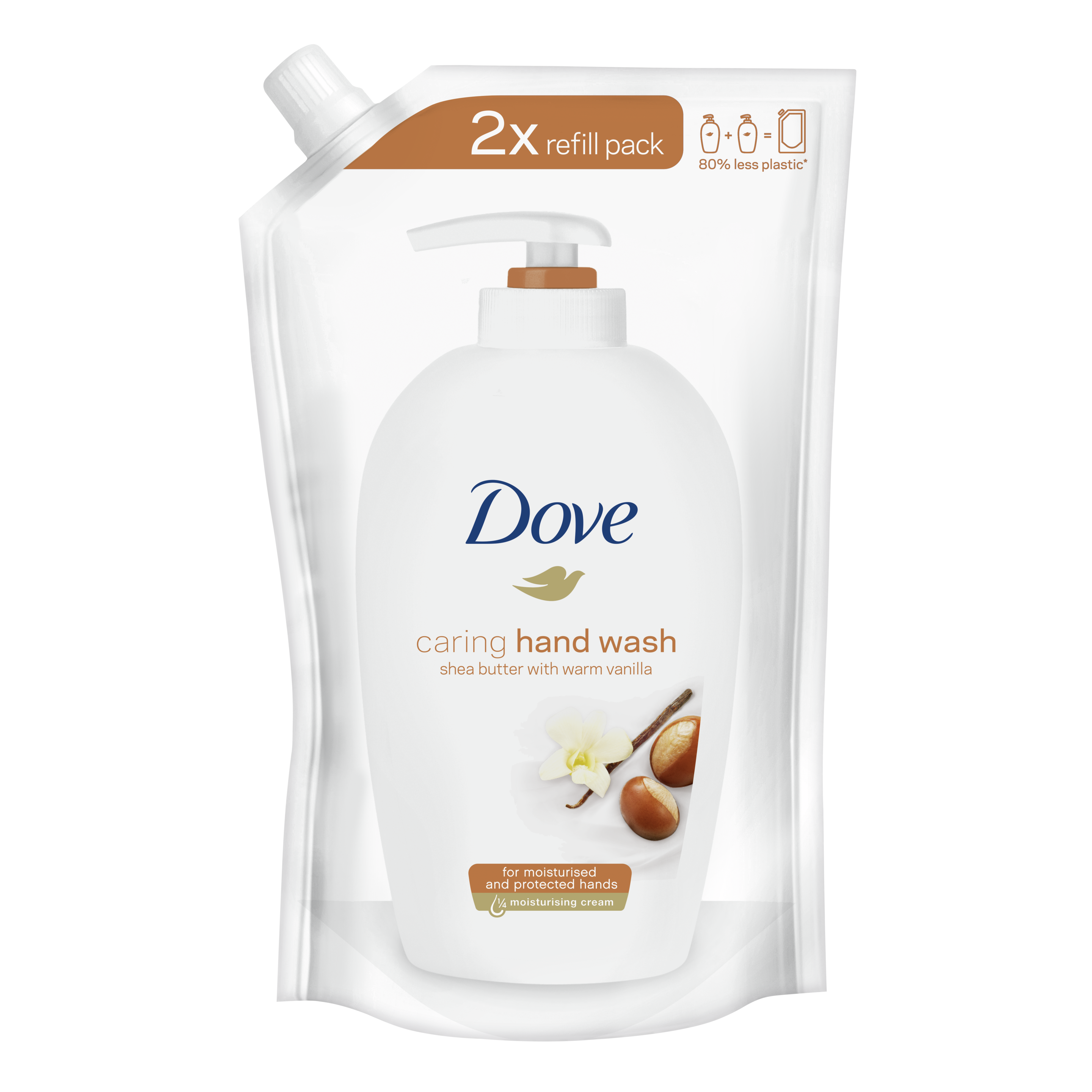 Dove течен крем-сапун Shea Butter  500ml