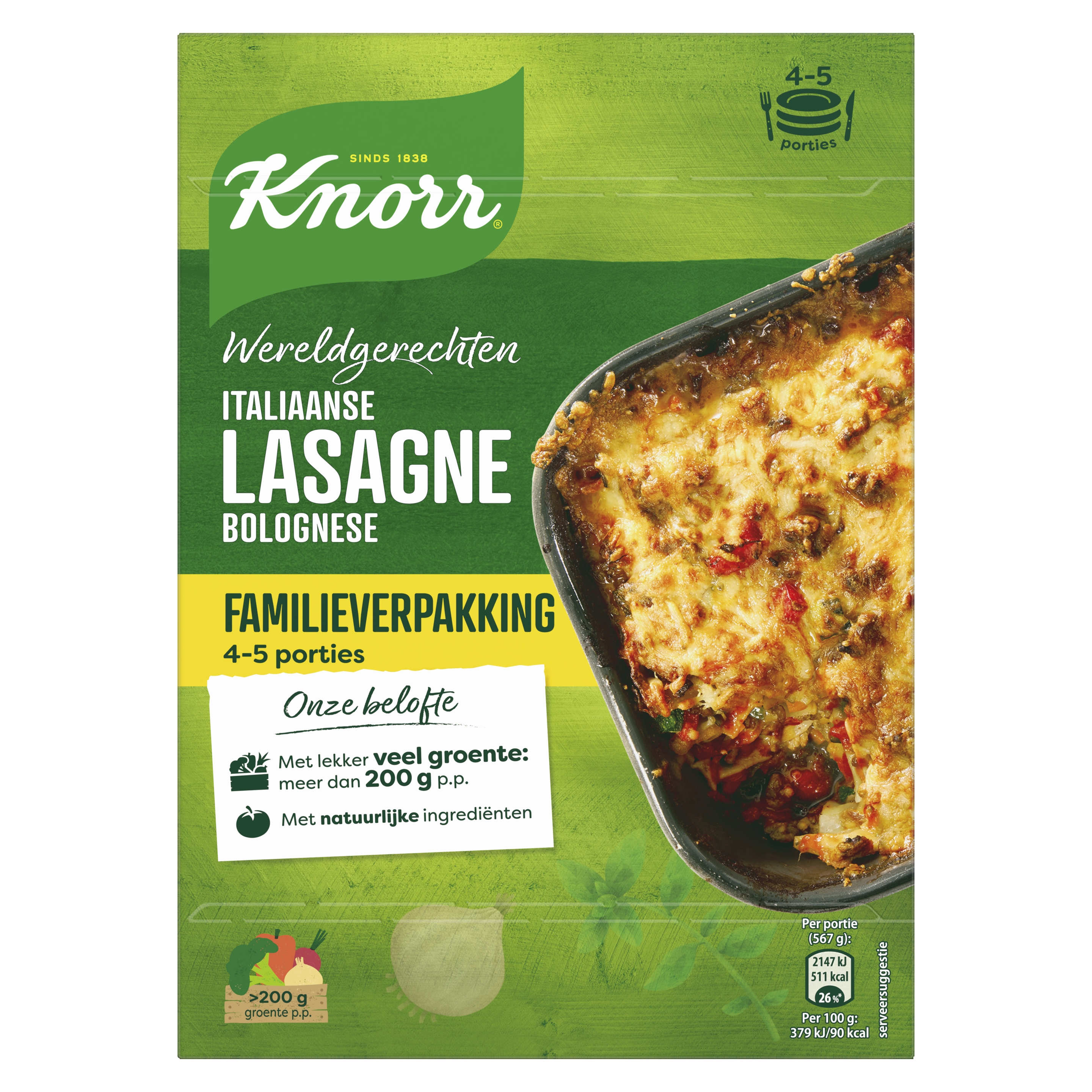 Italiaanse Lasagne Family pack | Knorr