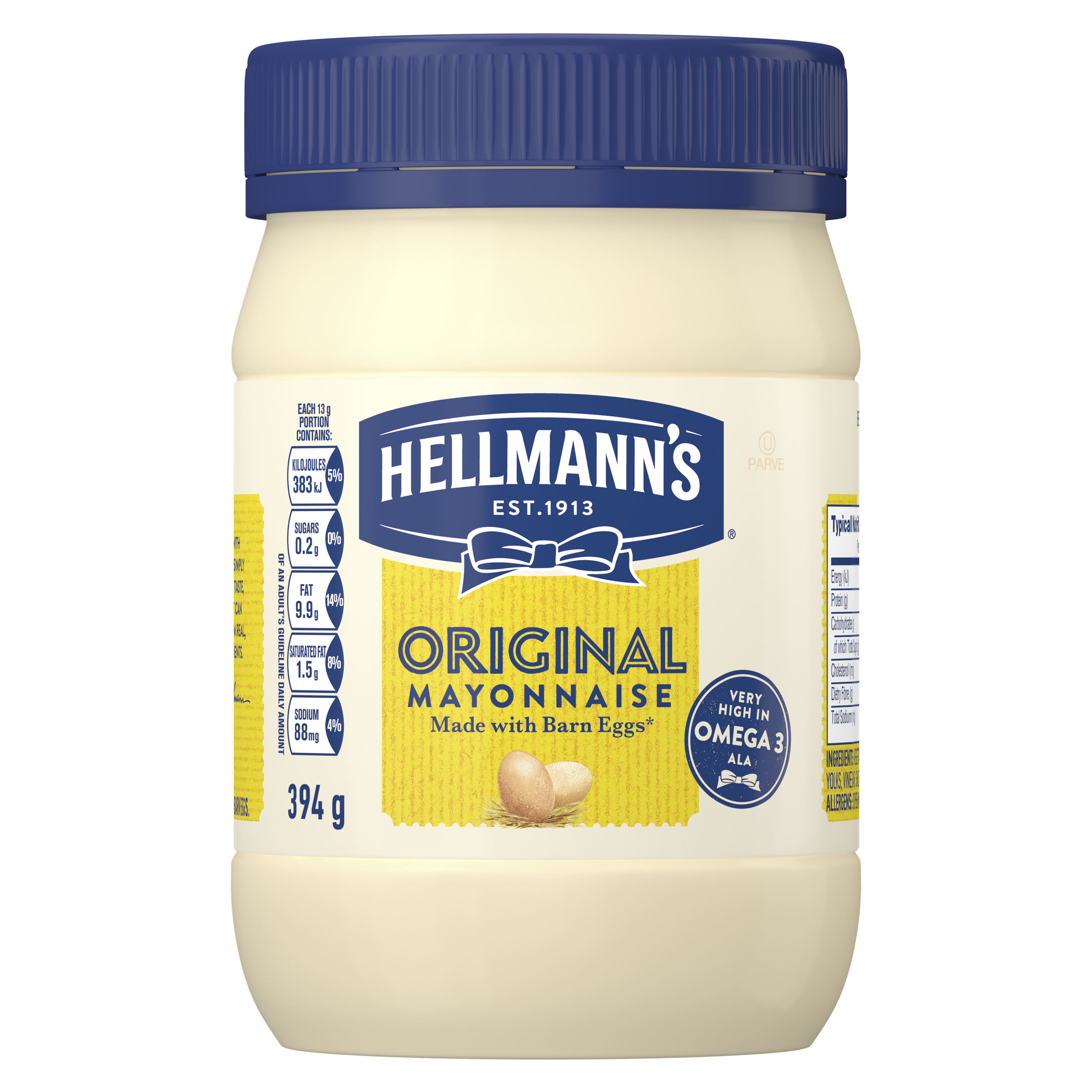 Hellmann’s Original Mayonnaise 394g