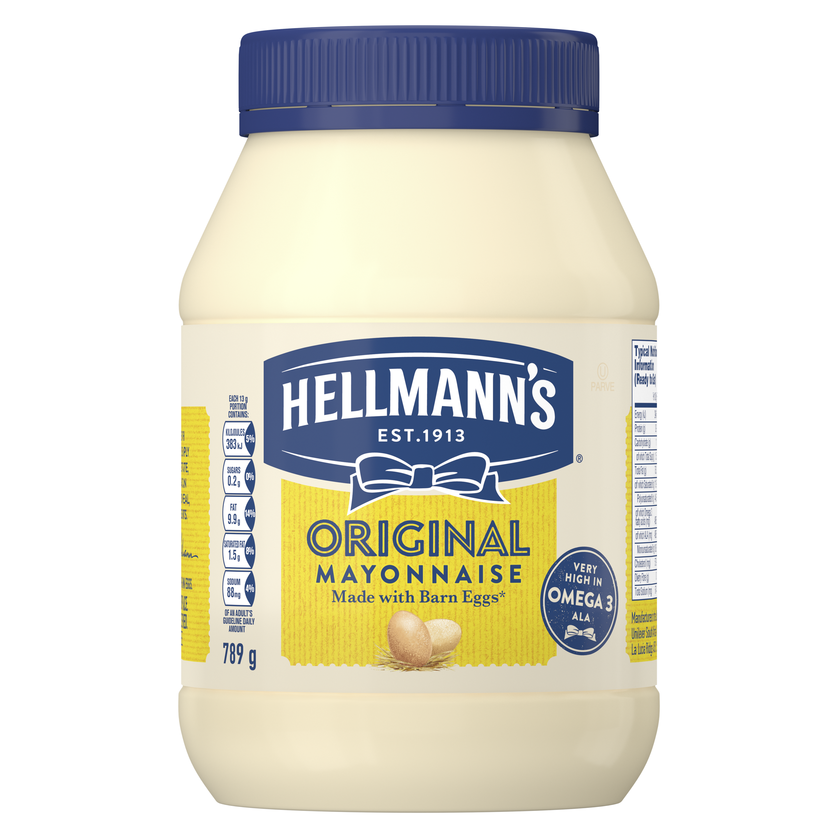 Hellmann’s Original Mayonnaise 789g