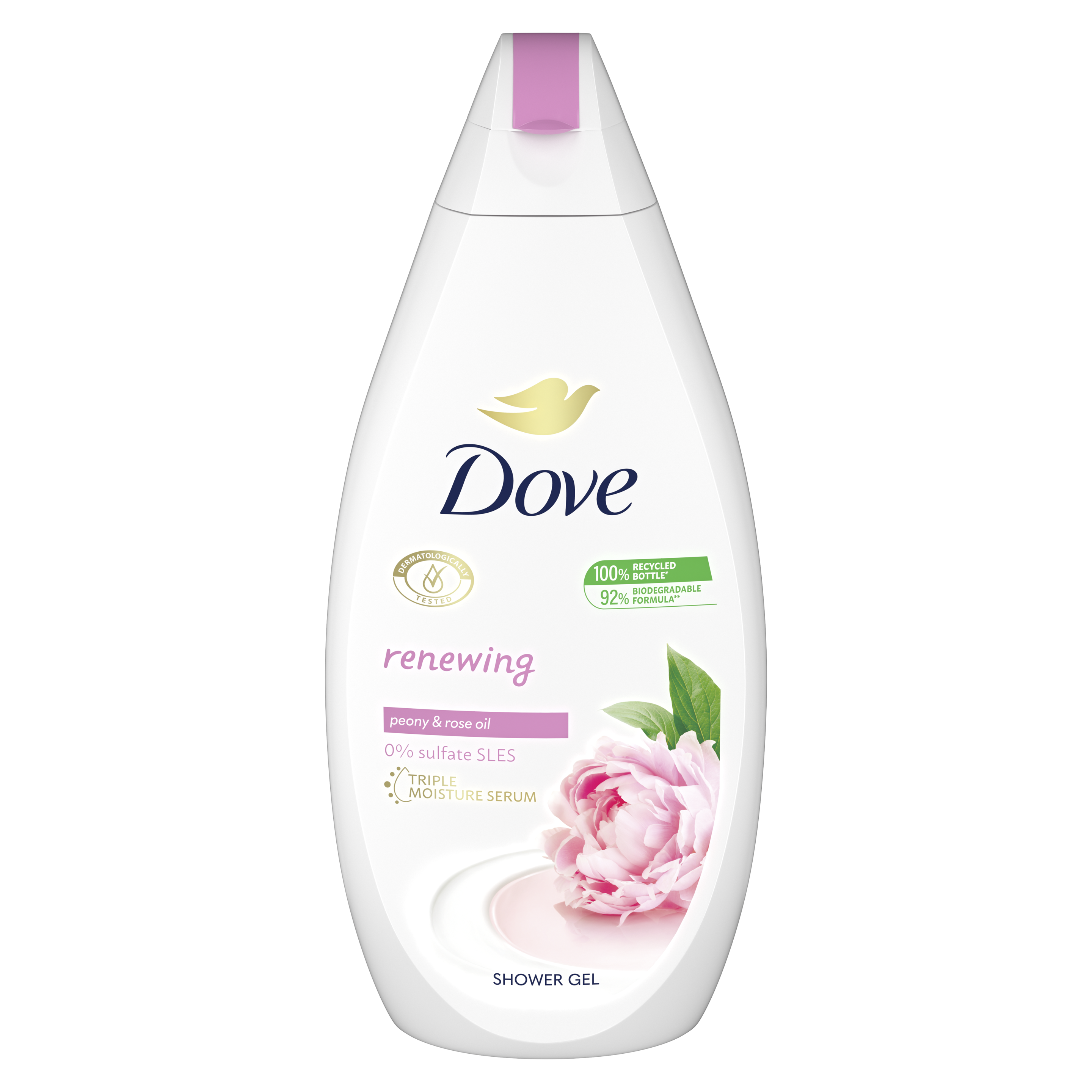 Dove Renewing Peony and Rose Oil Shower Gel 500ml