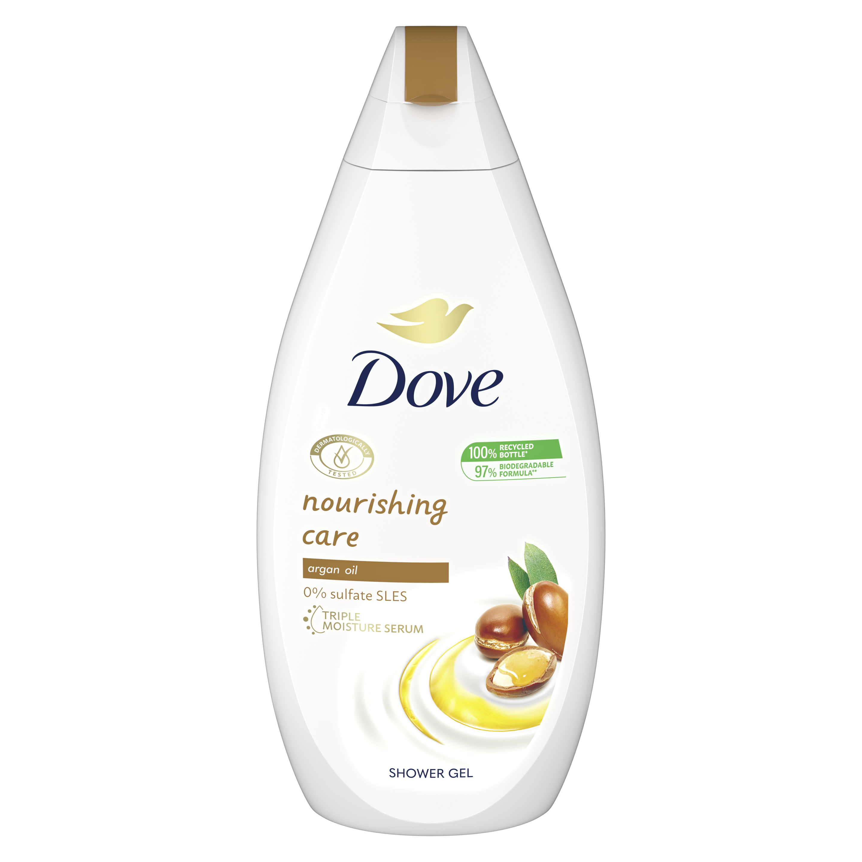 Dove Nourishing Care with Argan Oil Shower Gel 500ml