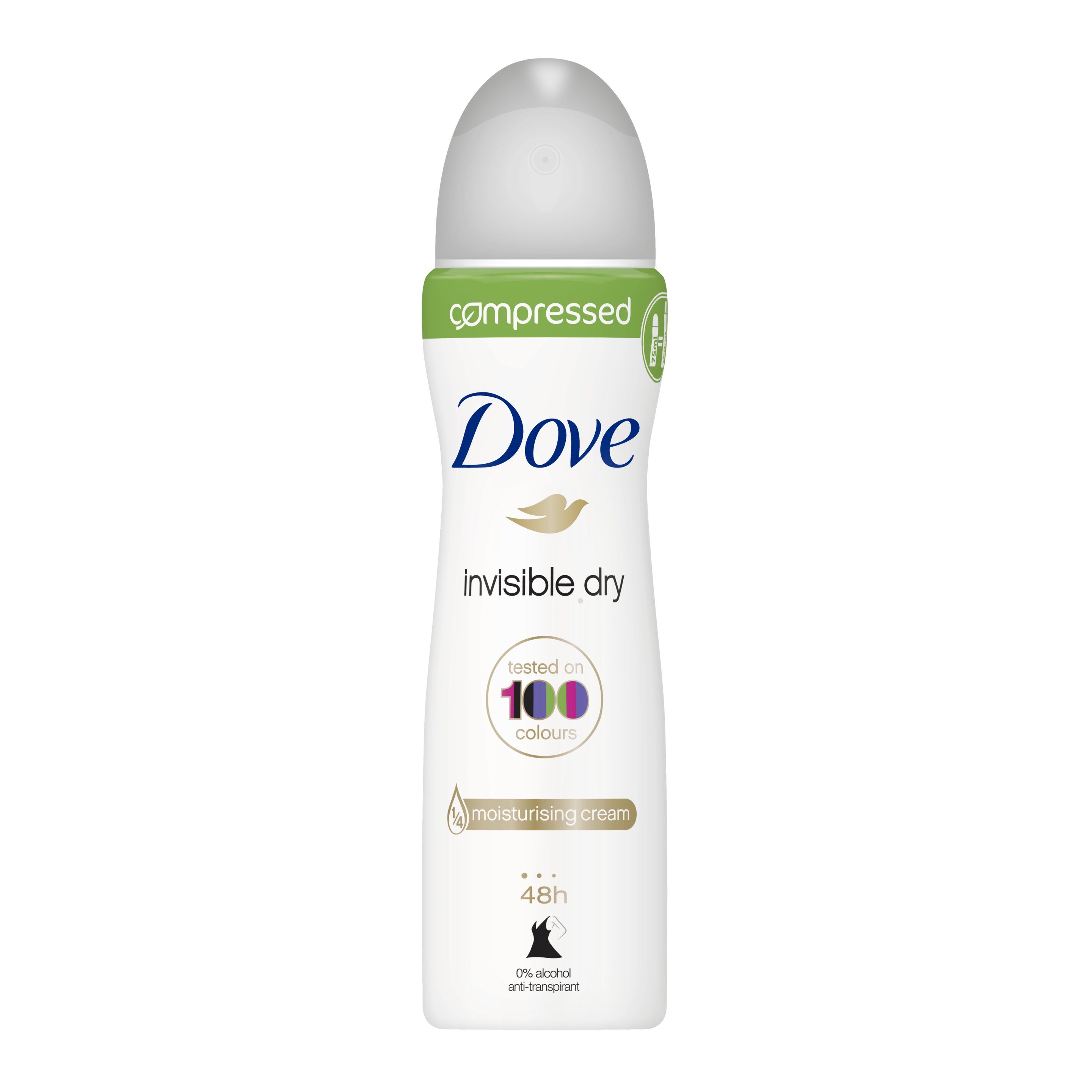 Dove Invisible Dry compressed spray déodorant 75ml