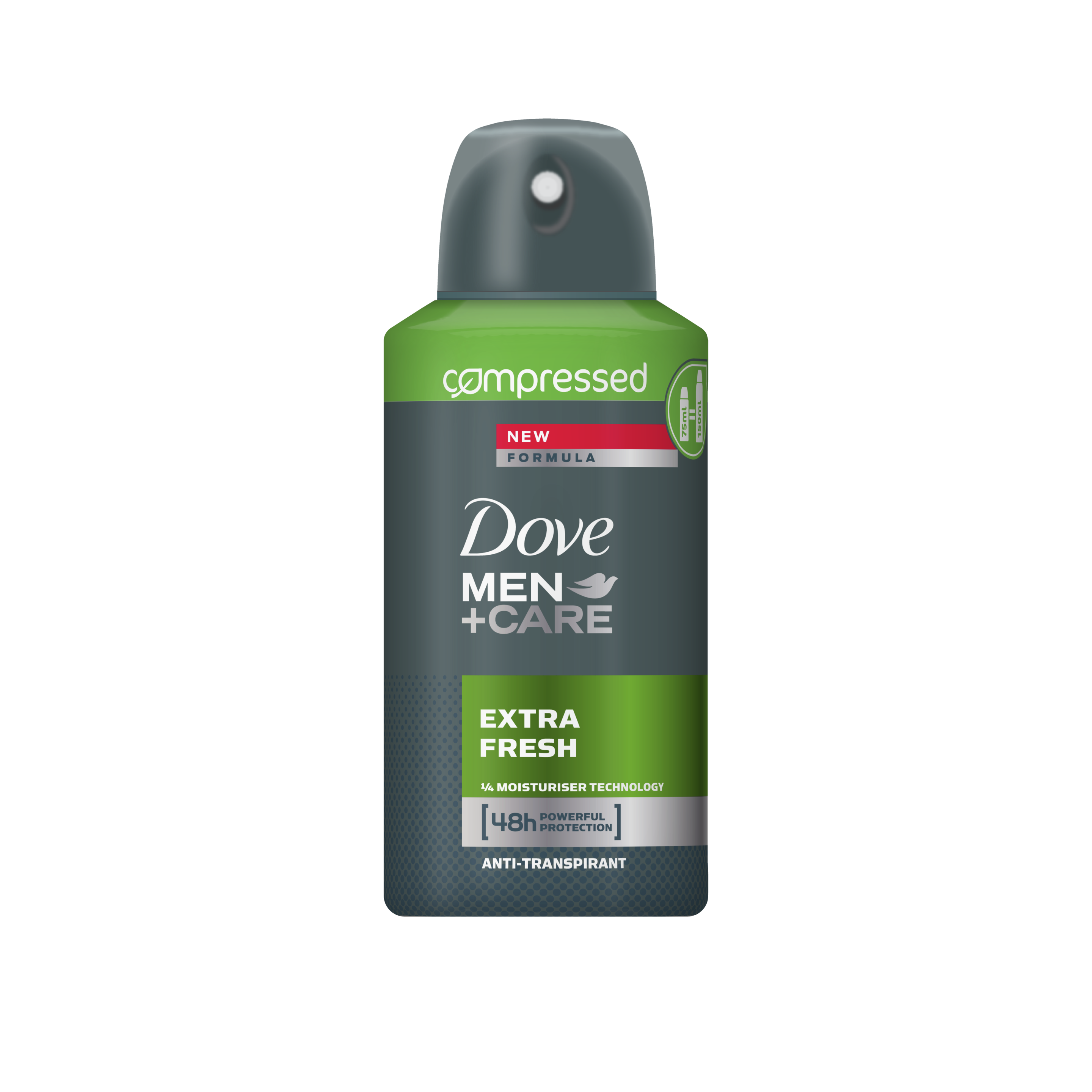 Dove Extra Fresh compressed deodorant spray 75ml