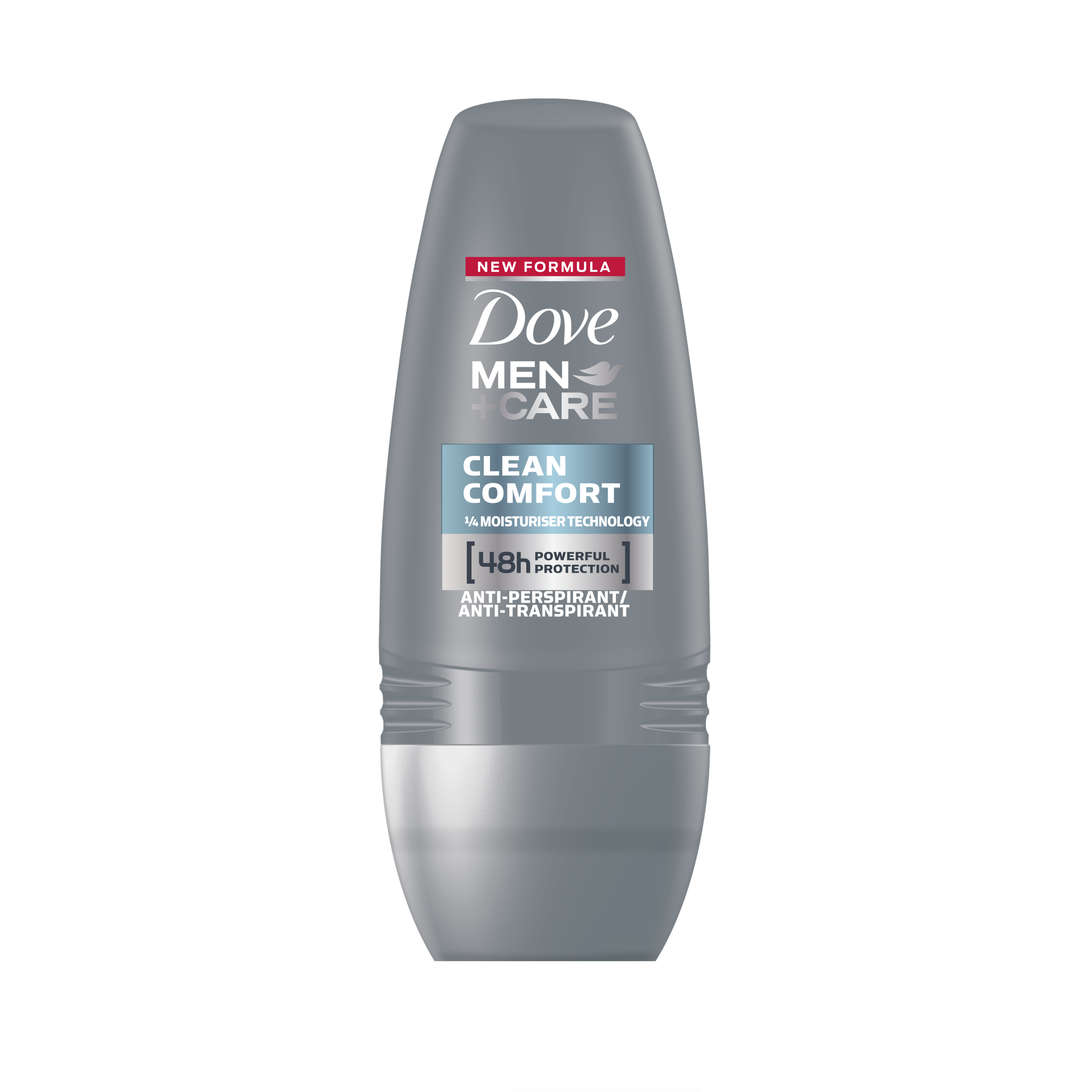 Dove Clean Comfort roll-on deodorant 50ml