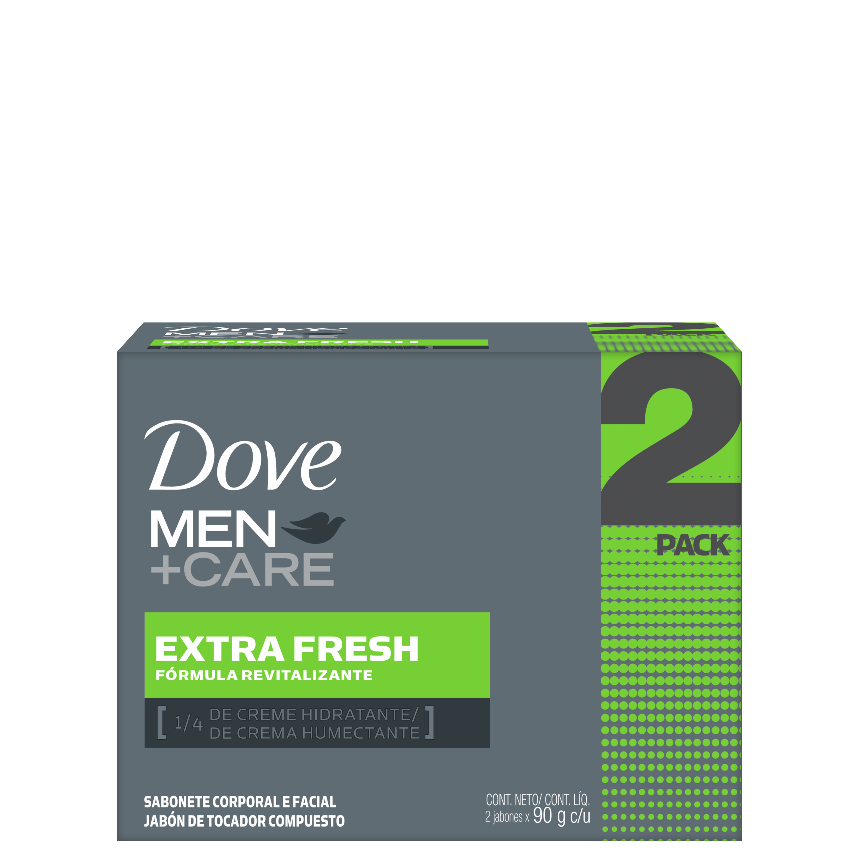 Dove Extra Fresh Men 2x90g