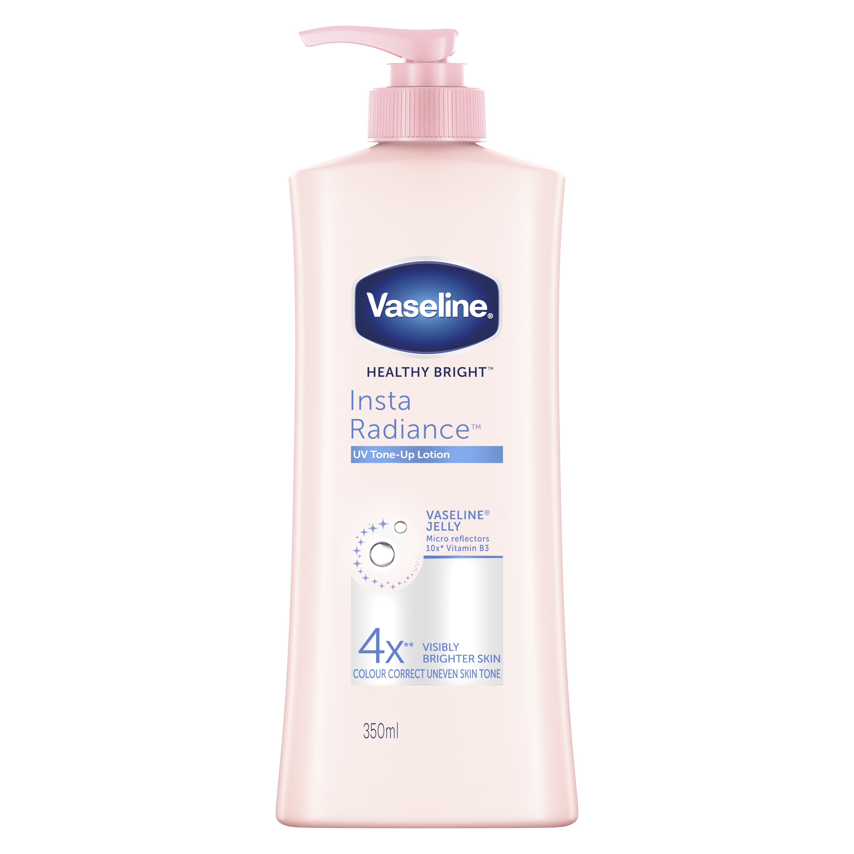Vaseline Healthy Bright Insta Radiance 350ml FOP Pack