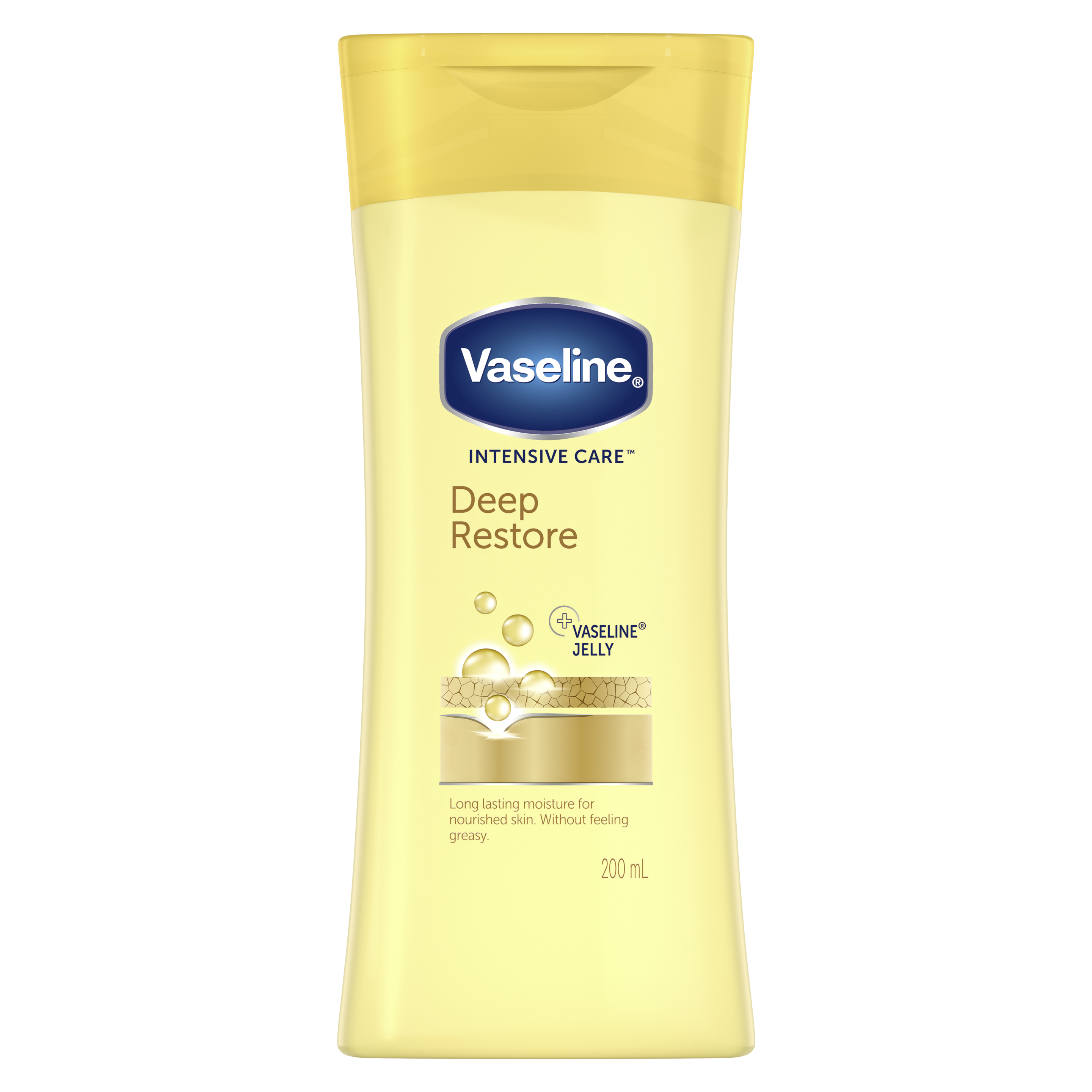 Vaseline INTENSIVE CARE HAND BODY LOTION  DEEP RESTORE  200ML packshot