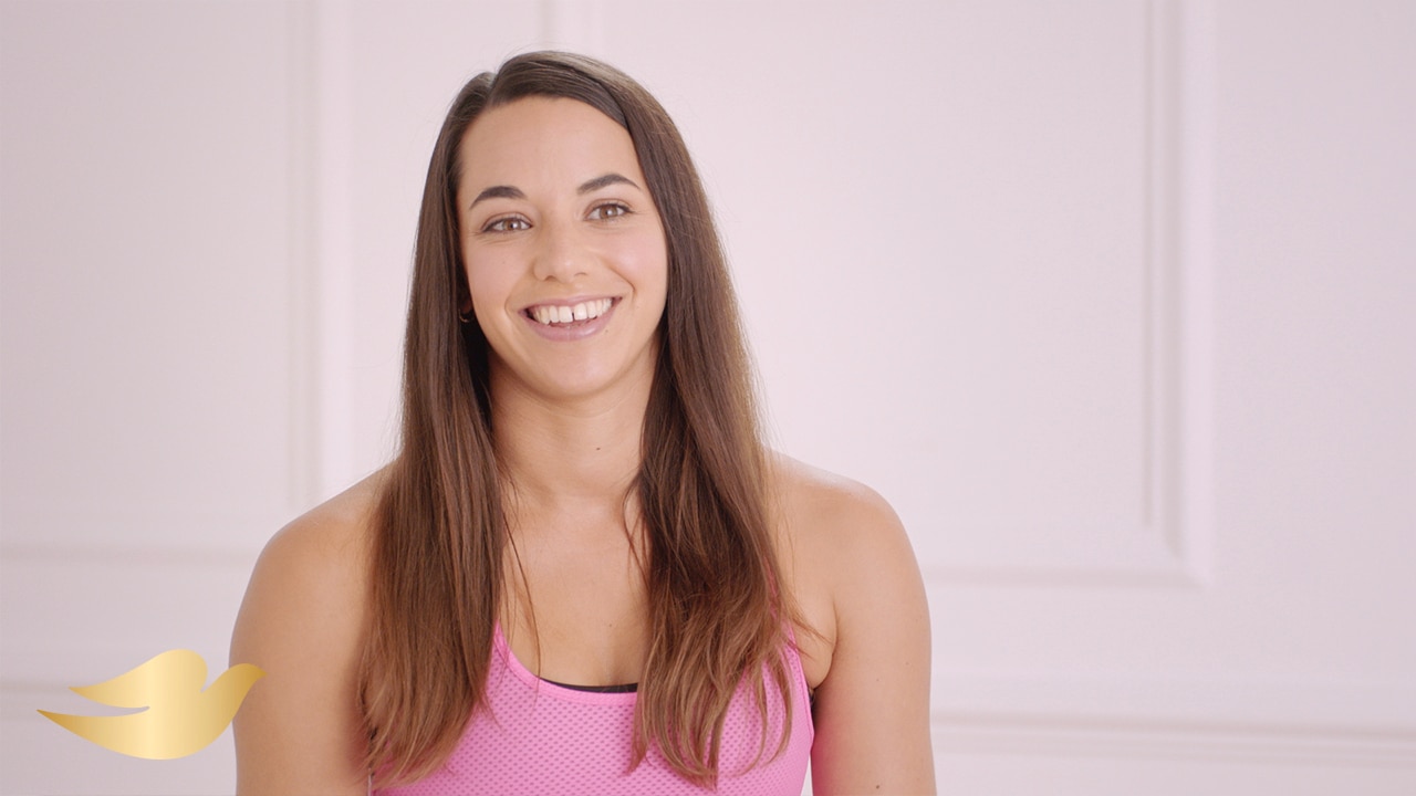 How to sweat less under pressure, by Aerialist Leyla | Dove