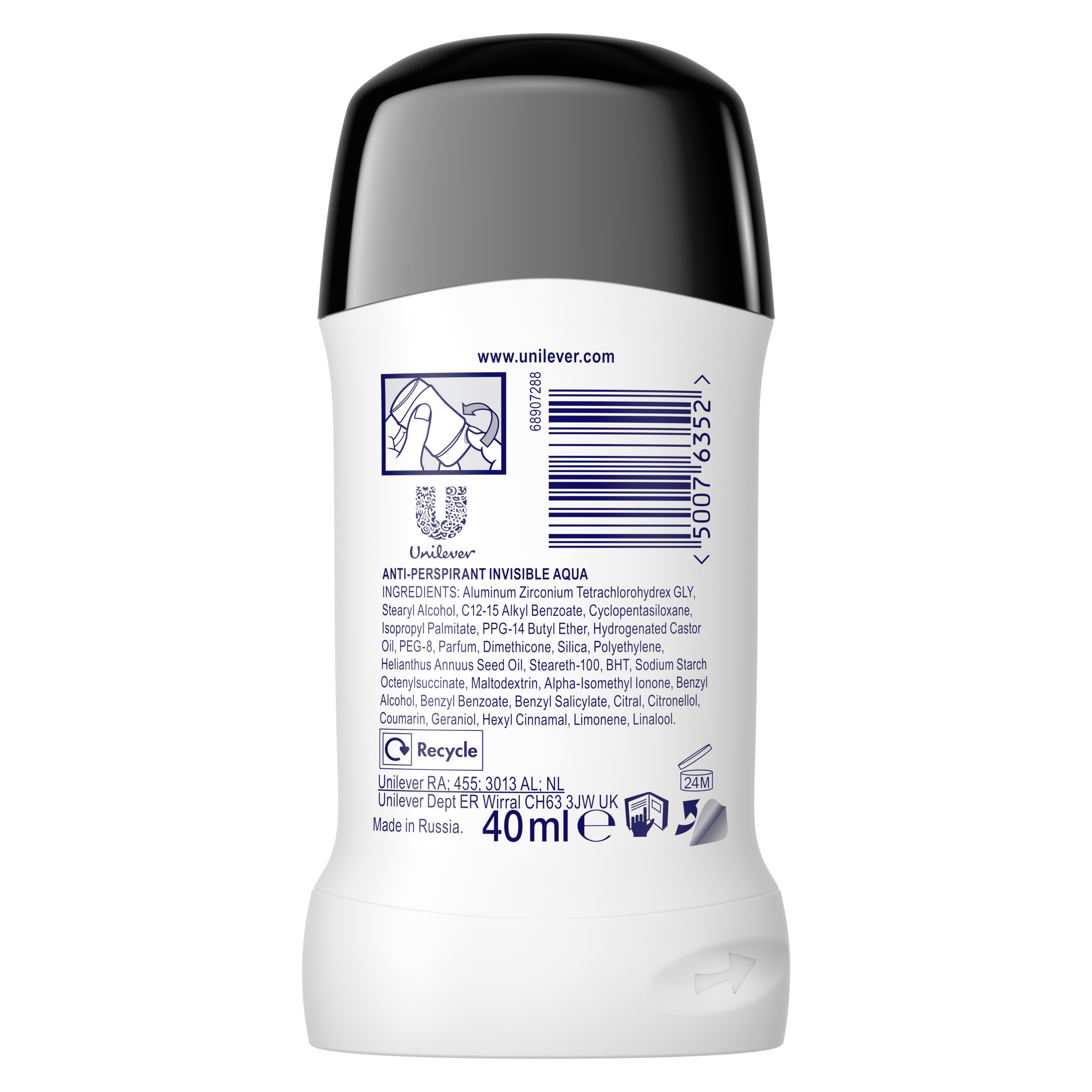 Sure Women 48hr Invisible Aqua Antiperspirant Deodorant Stick