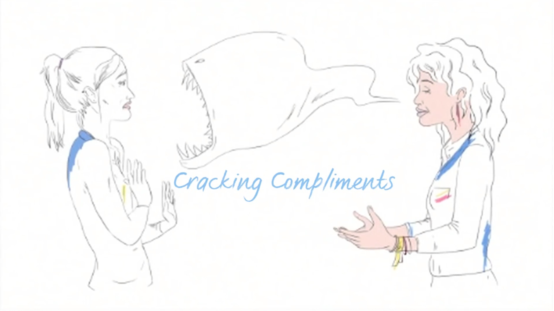 Dove Cracking Compliments