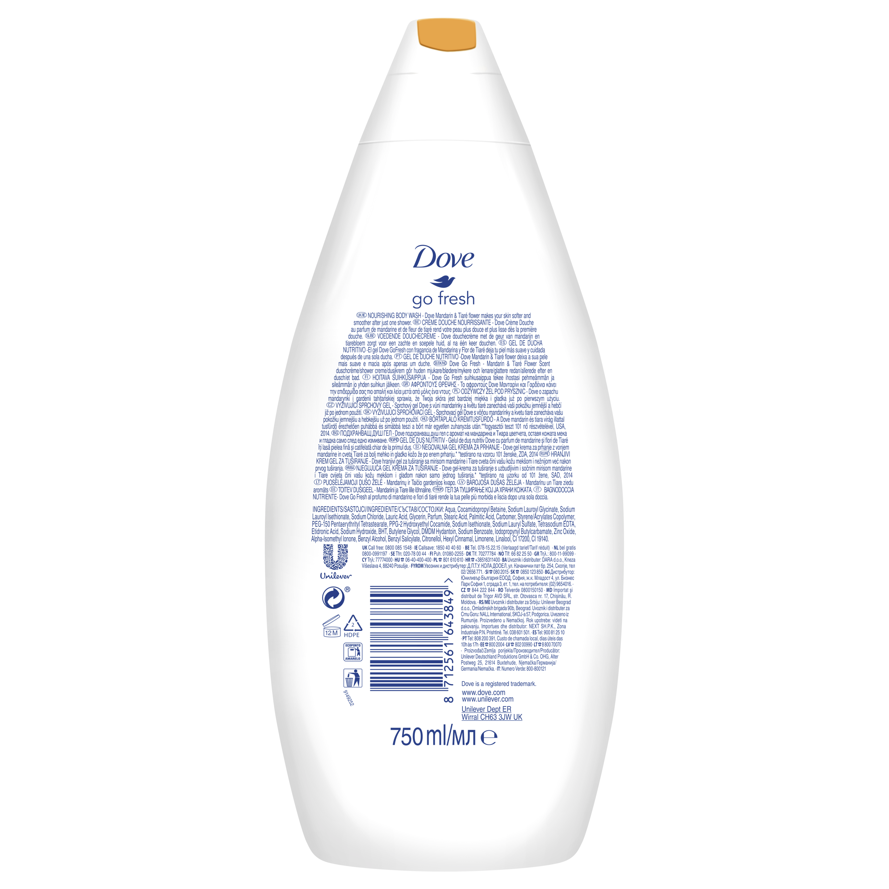 подхранващ душ гел Revitalize