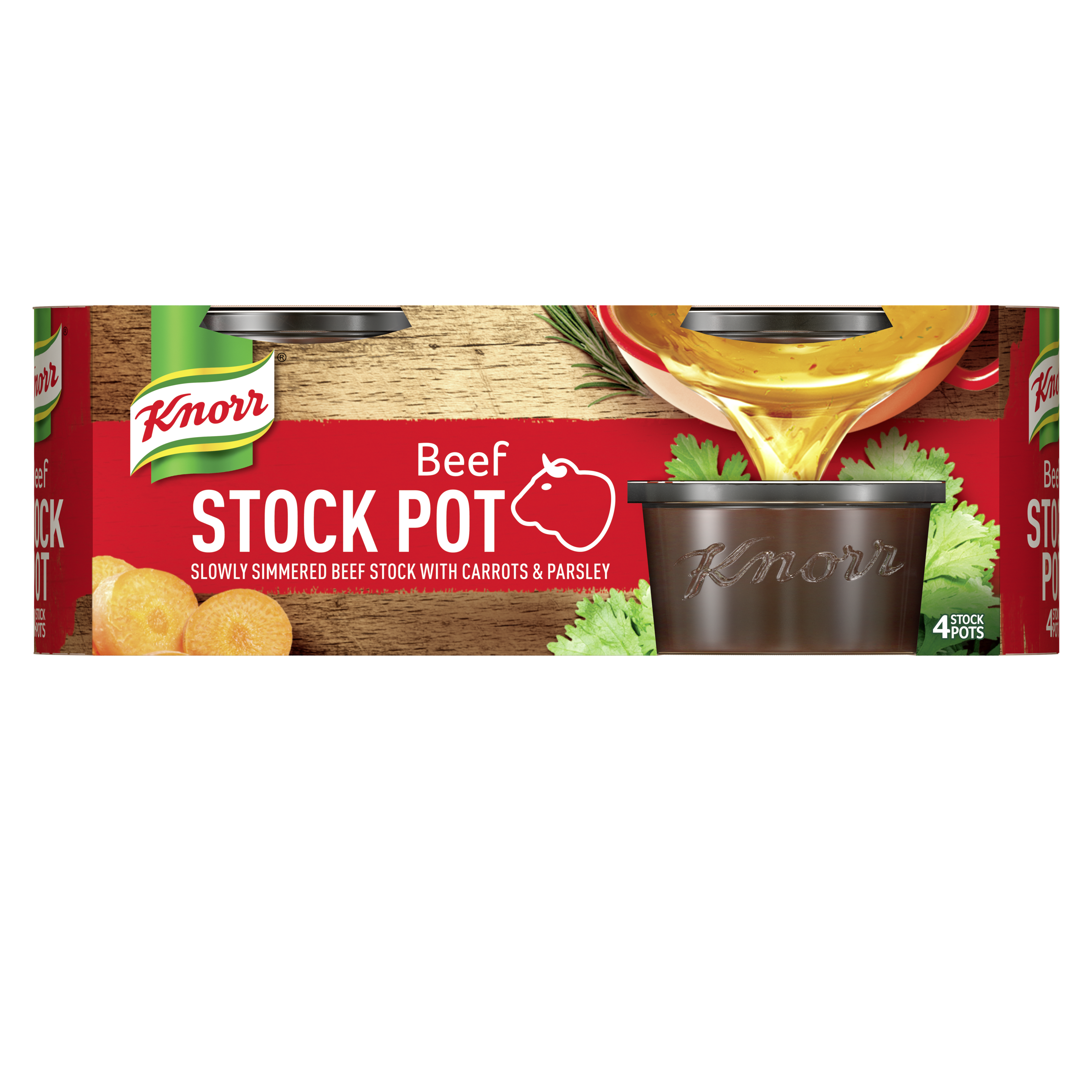 Knorr Beef Stock Pot X4