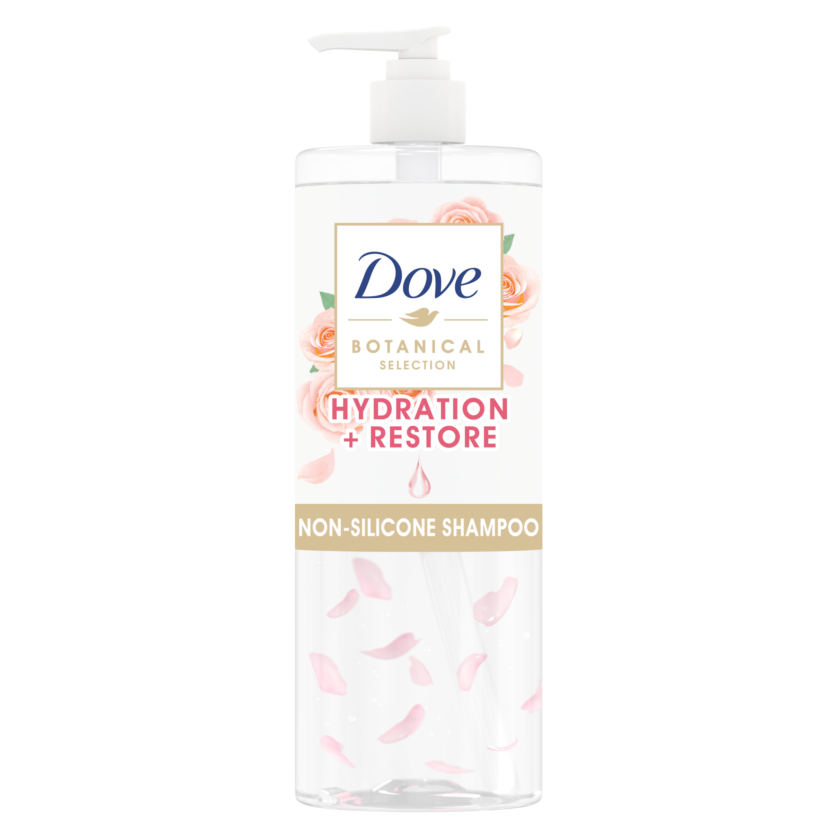 Dove Botanical Silicone Free Shampoo for Damaged Hair Restore 450ml