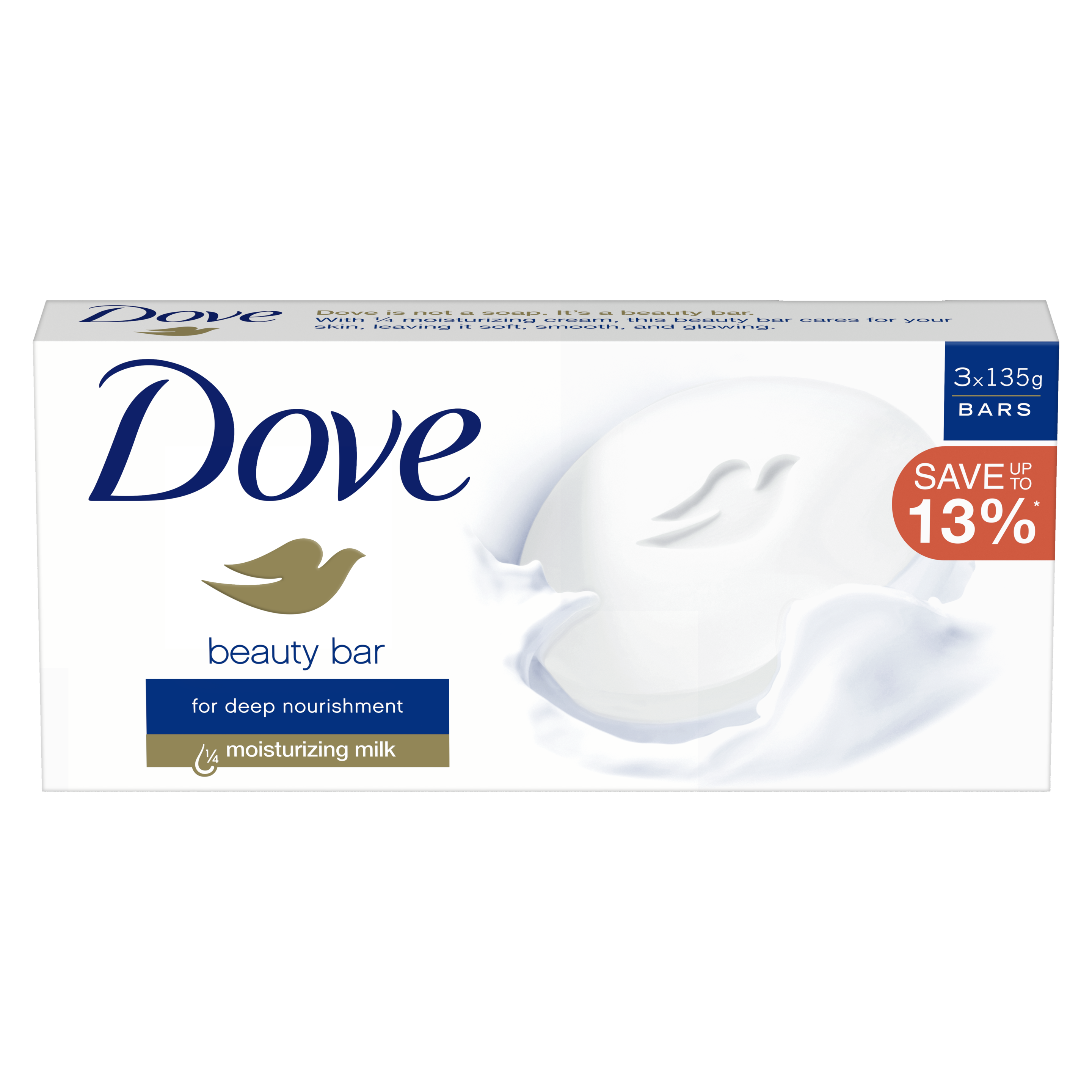 Dove Original Beauty Cream Bar 3x135g