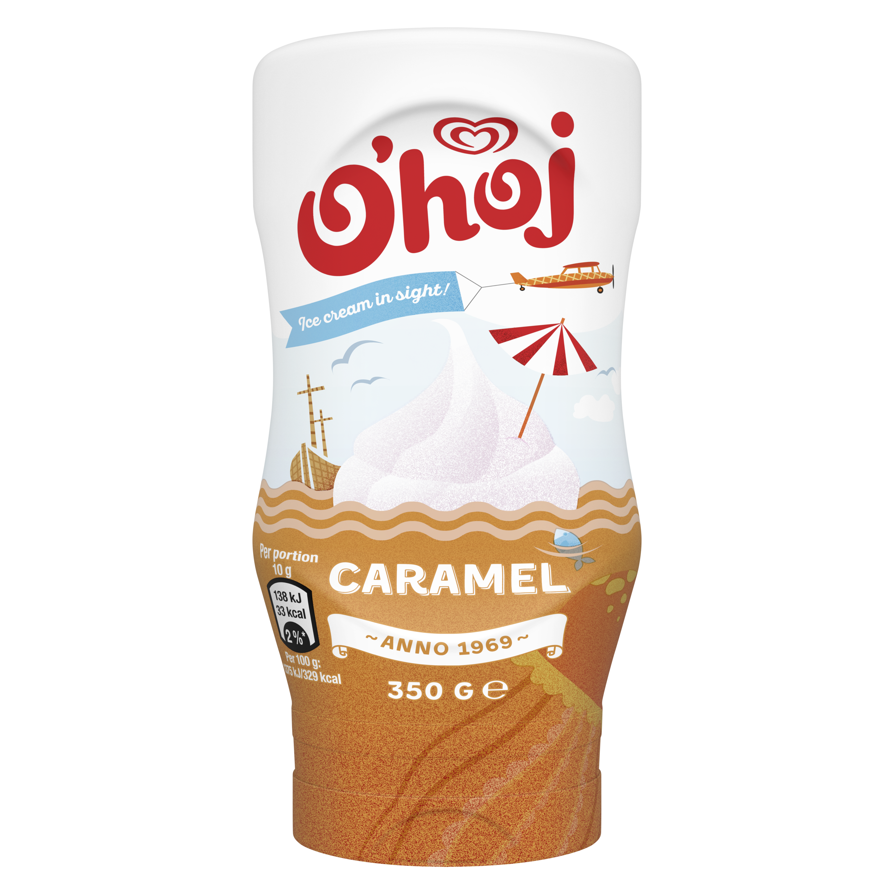 O’hoj Caramel packshot