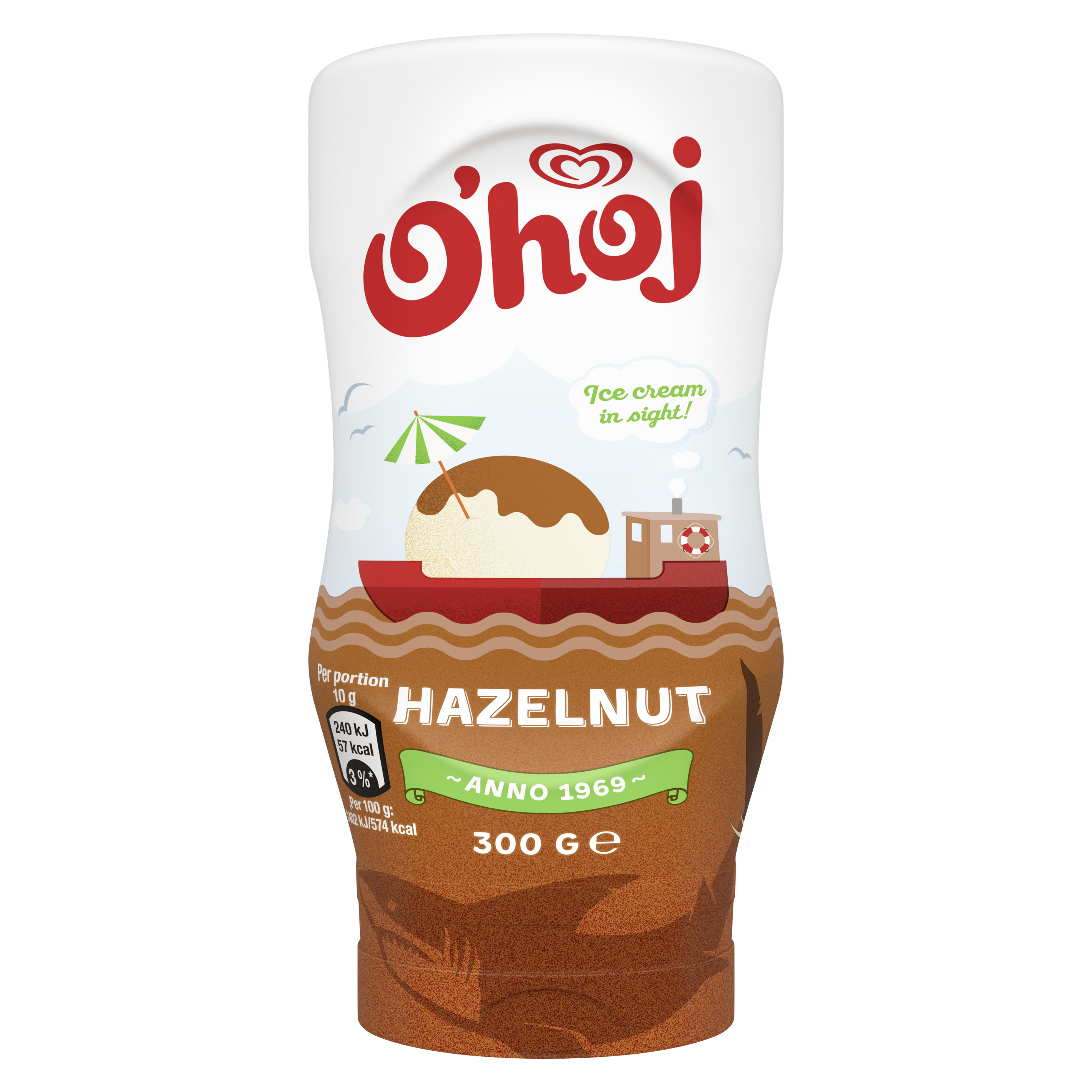 O’hoj Hazelnut packshot