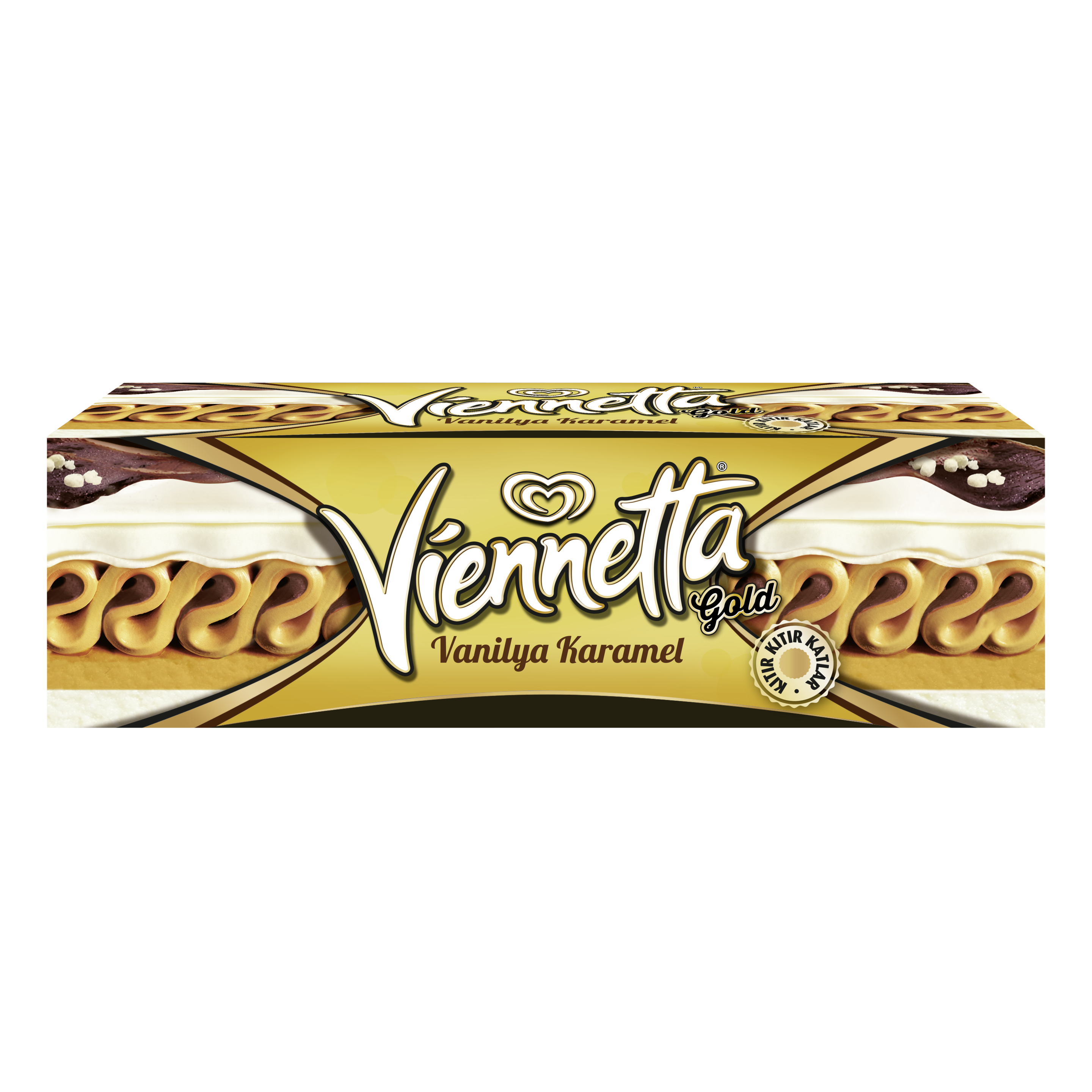 Viennetta Gold Vanilya Karamel