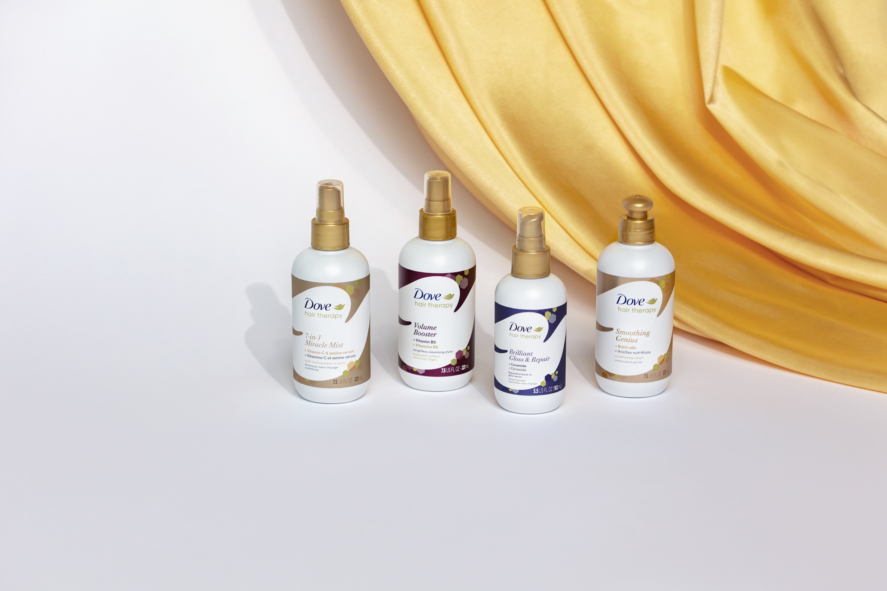 Step up your styling with Dove Hair Therapy