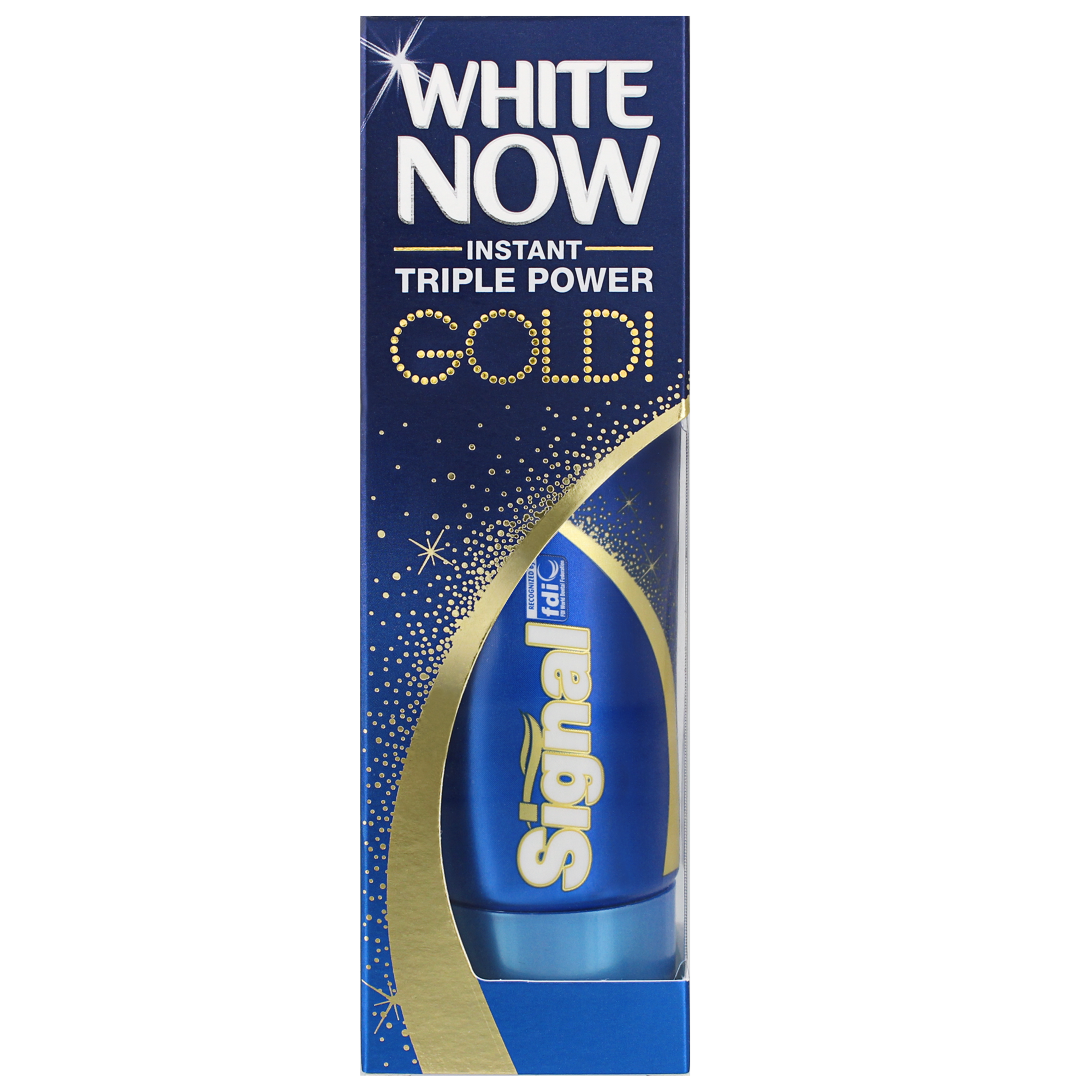 Signal Dentifrice White Now Triple Power Gold 50ml