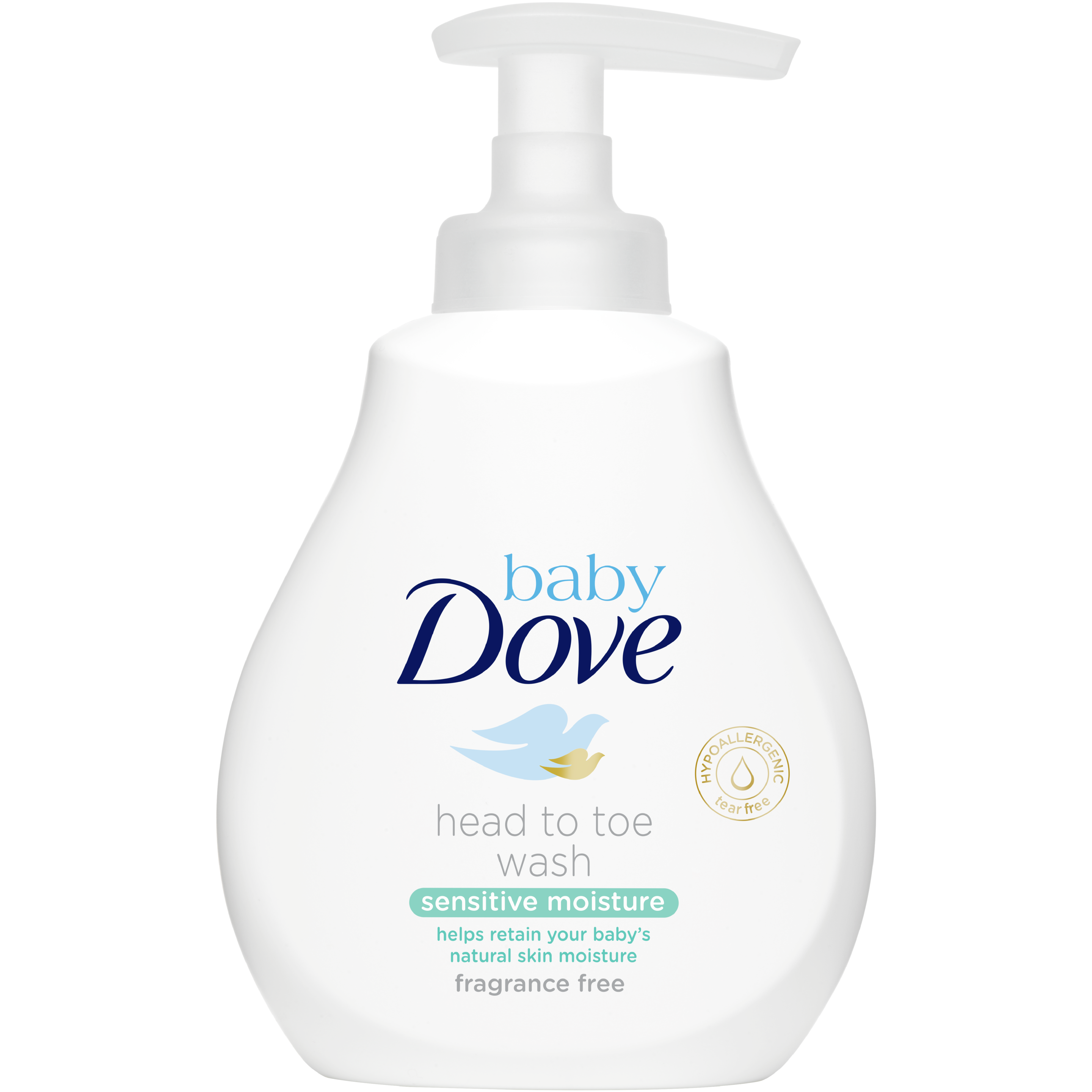 Loțiune de spălare pentru păr și piele sensibilă Baby Dove Sensitive Moisture 250g