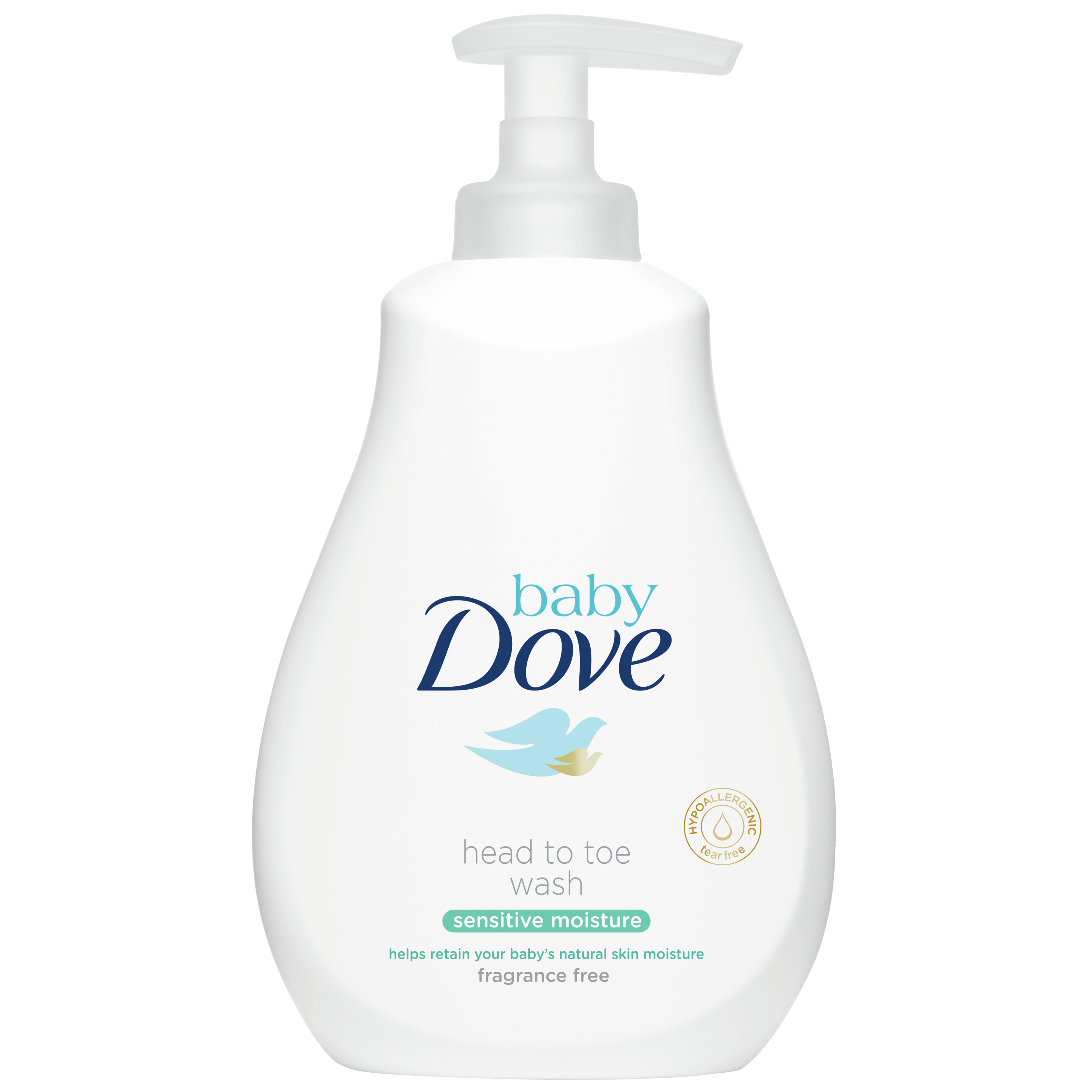Baby Dove Mycí gel na celé tělo i vlásky Sensitive Moisture 400ml