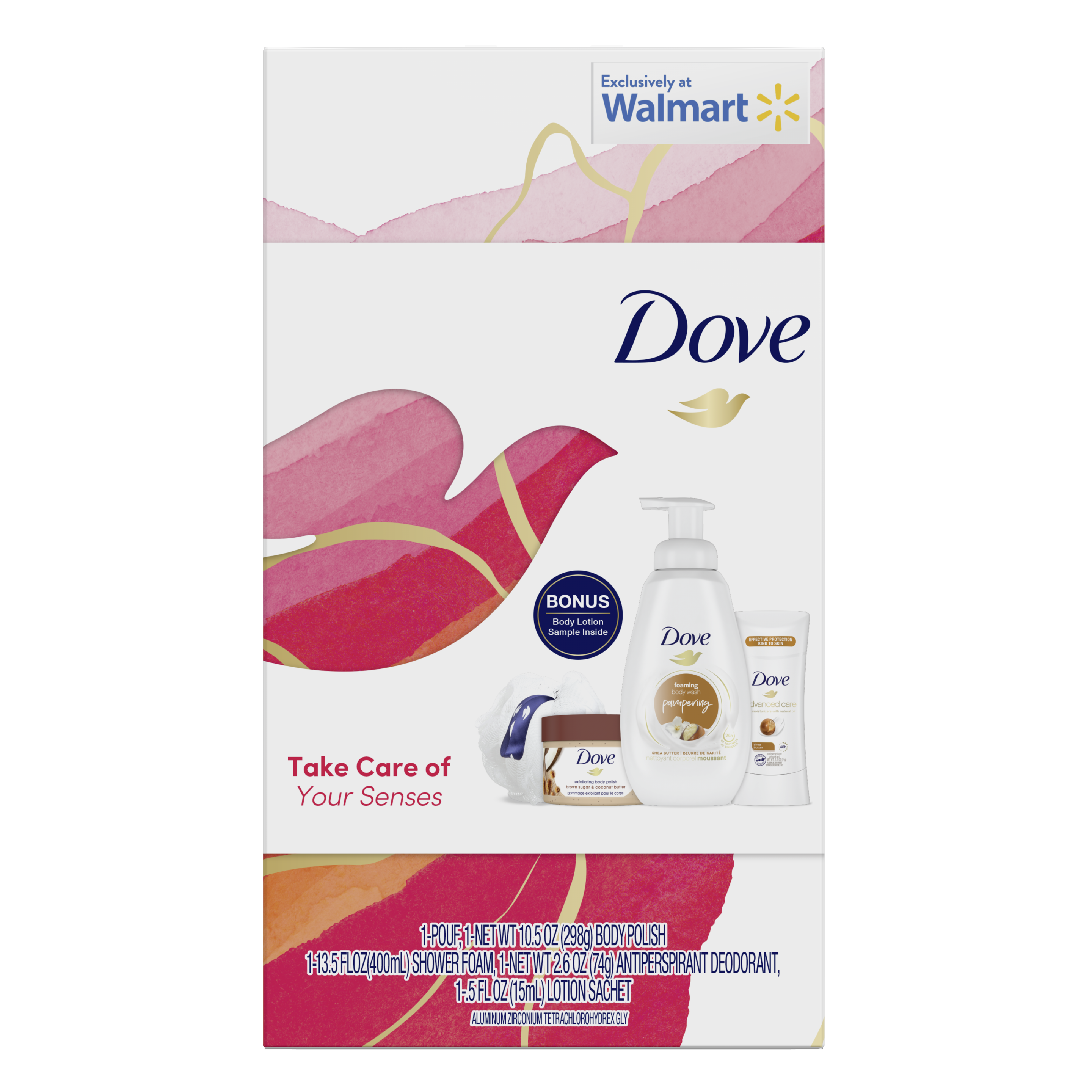 Dove Renewing Care Gift Set Doccia gel donna