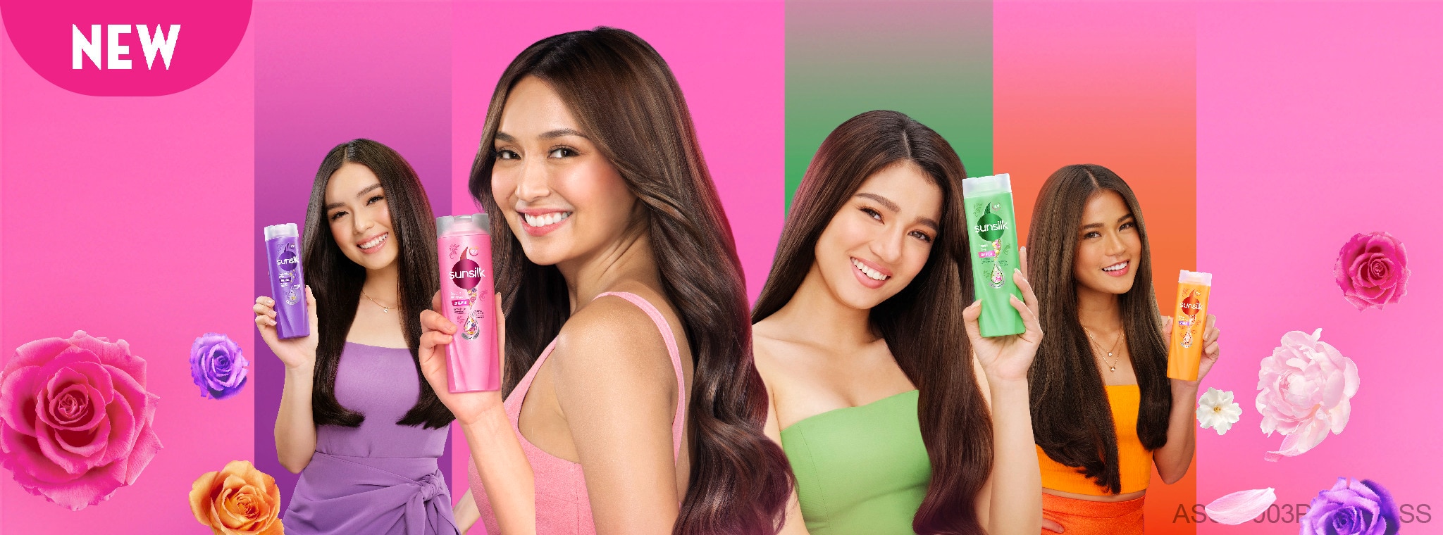 Sunsilk hair brand endorsers with new shampoo range