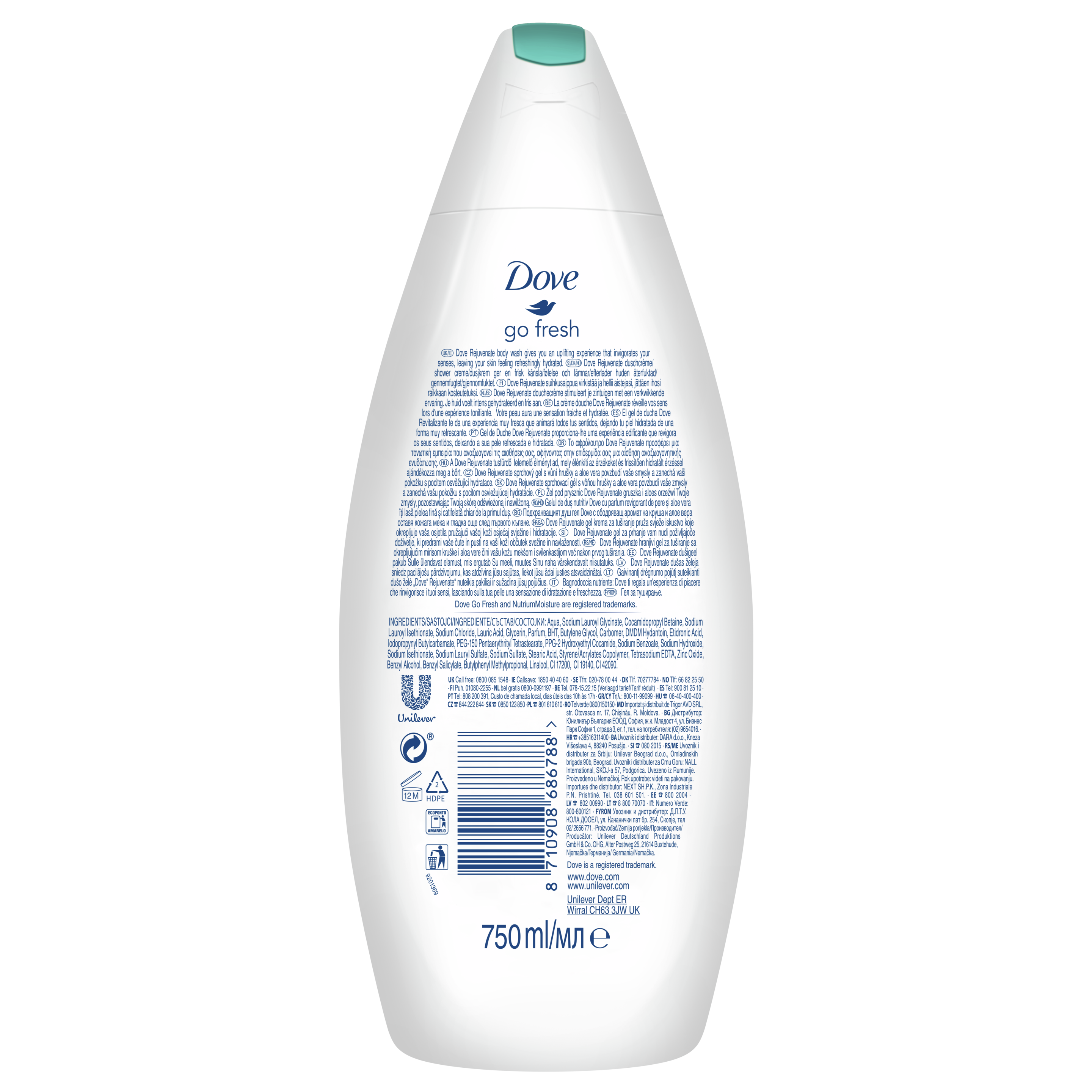 подхранващ душ гел Rejuvenate