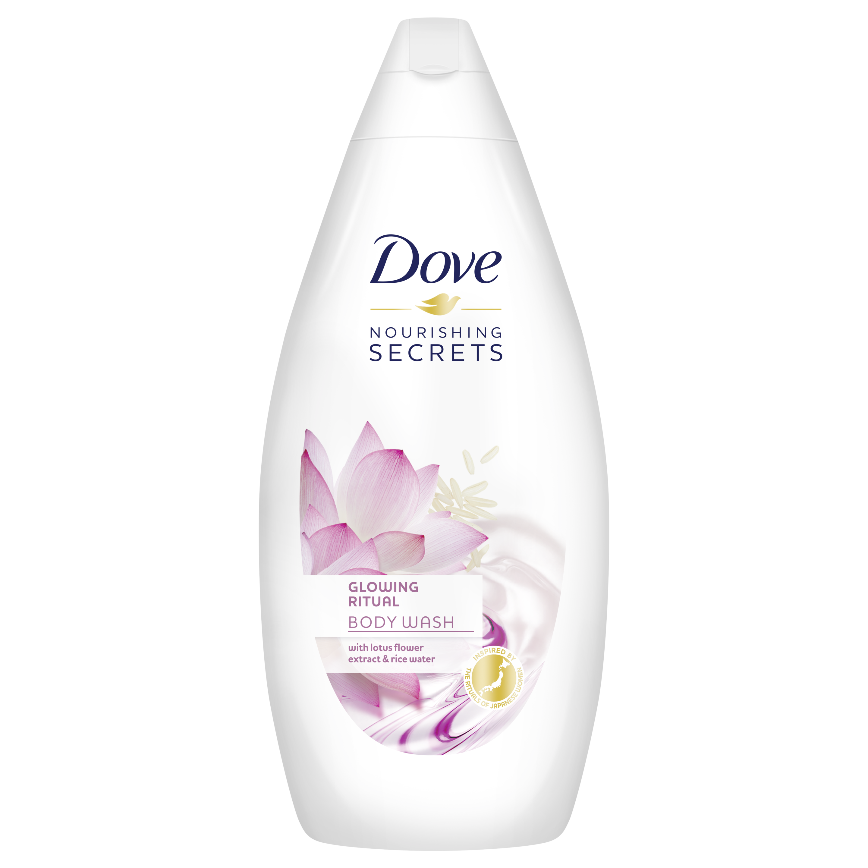 Dove подхранващ душ гел Glowing 750ml