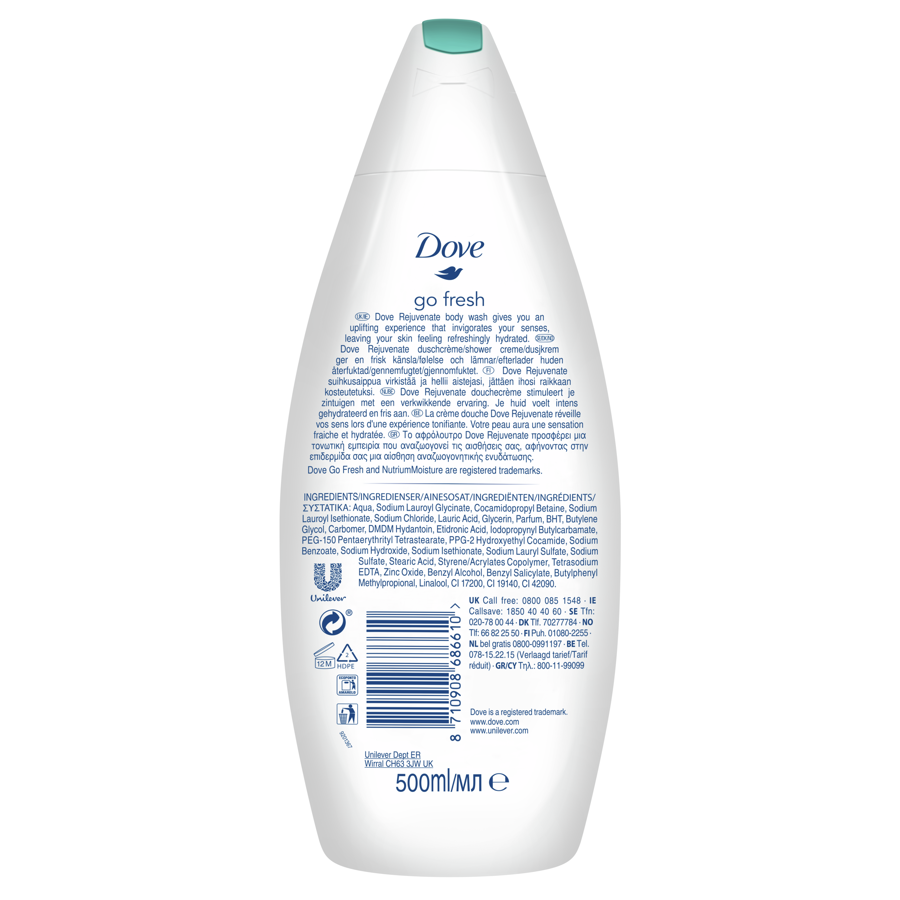 подхранващ душ гел Rejuvenate