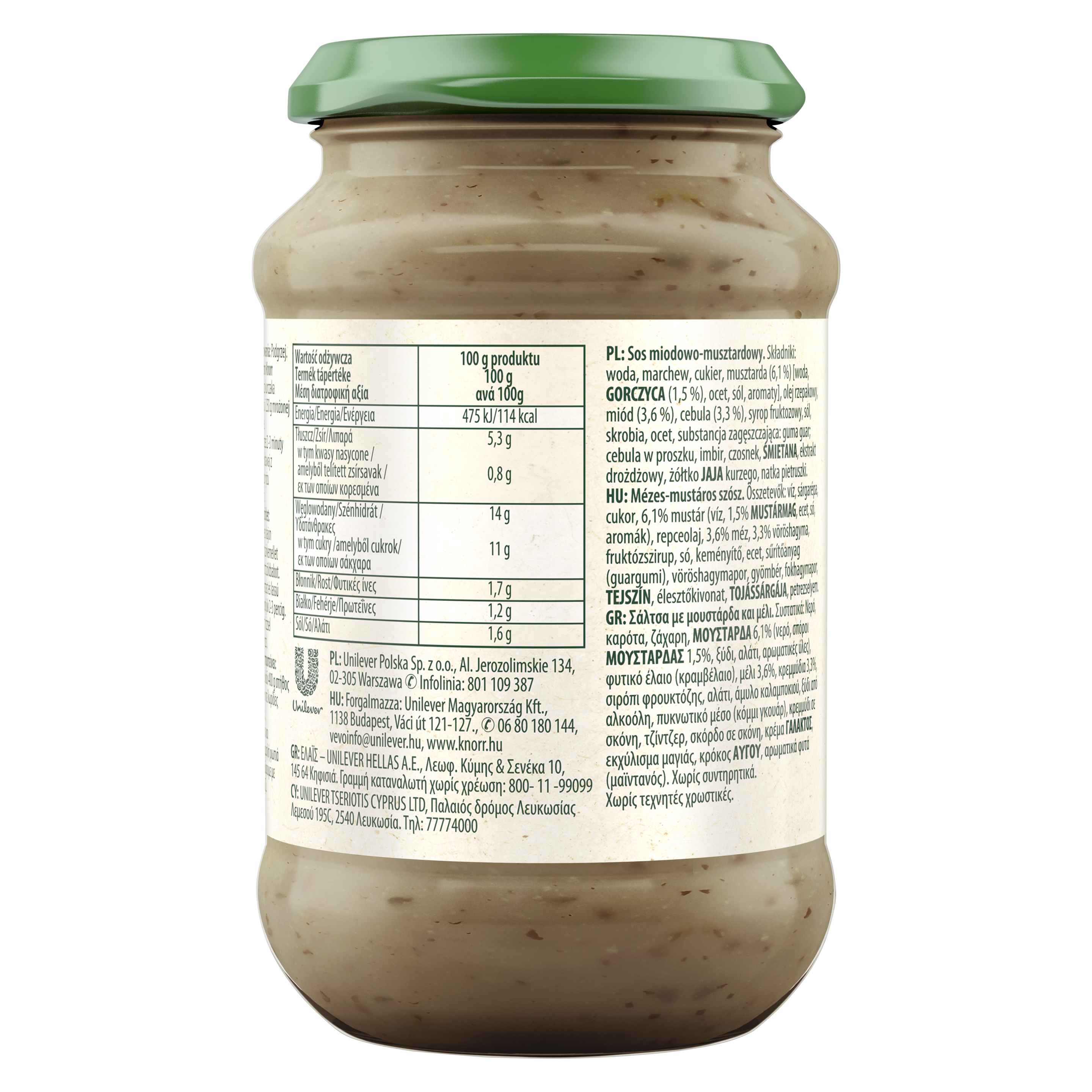 Knorr Mézes-mustáros szósz