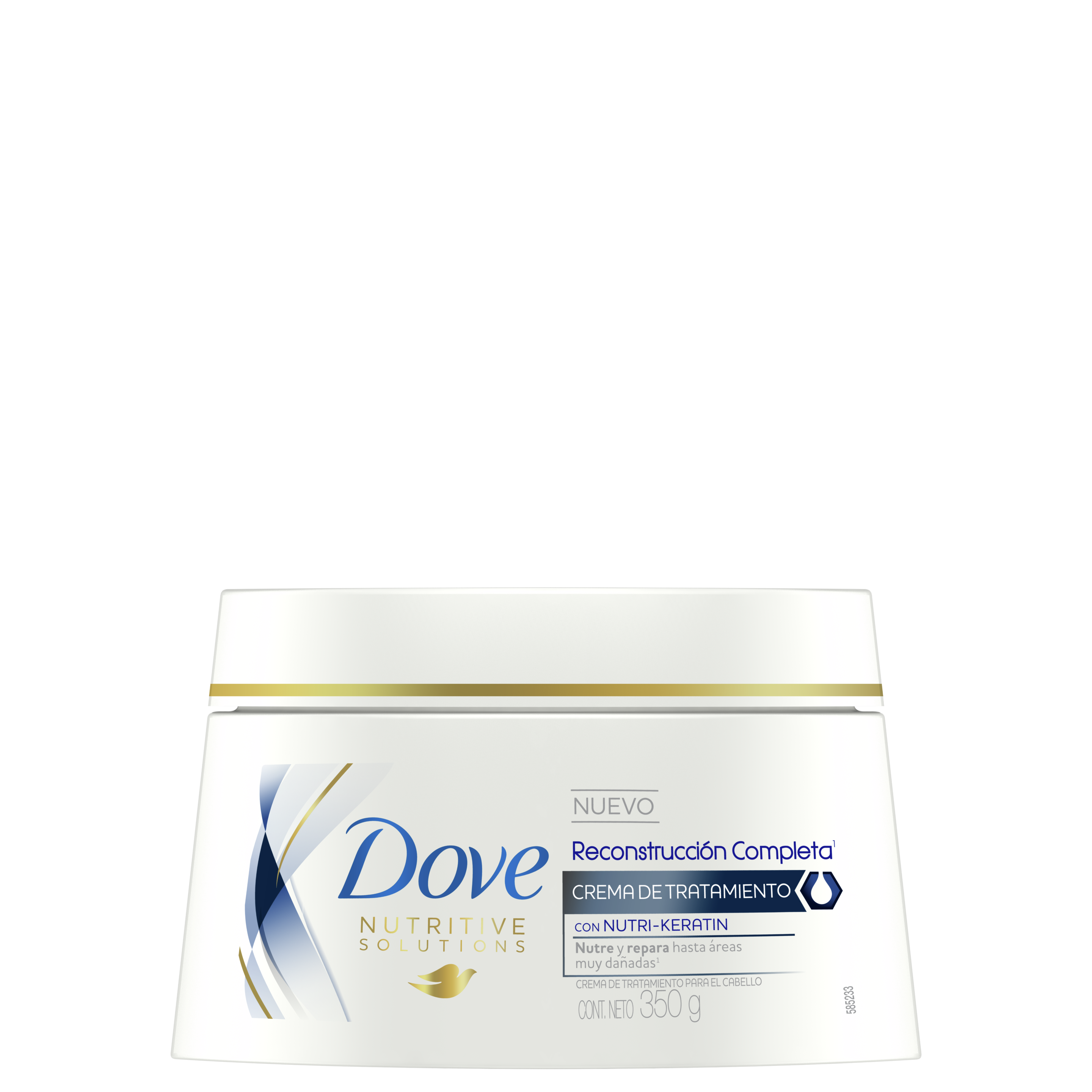 Dove Crema de Tratamiento Reconstrucción Completa  350g