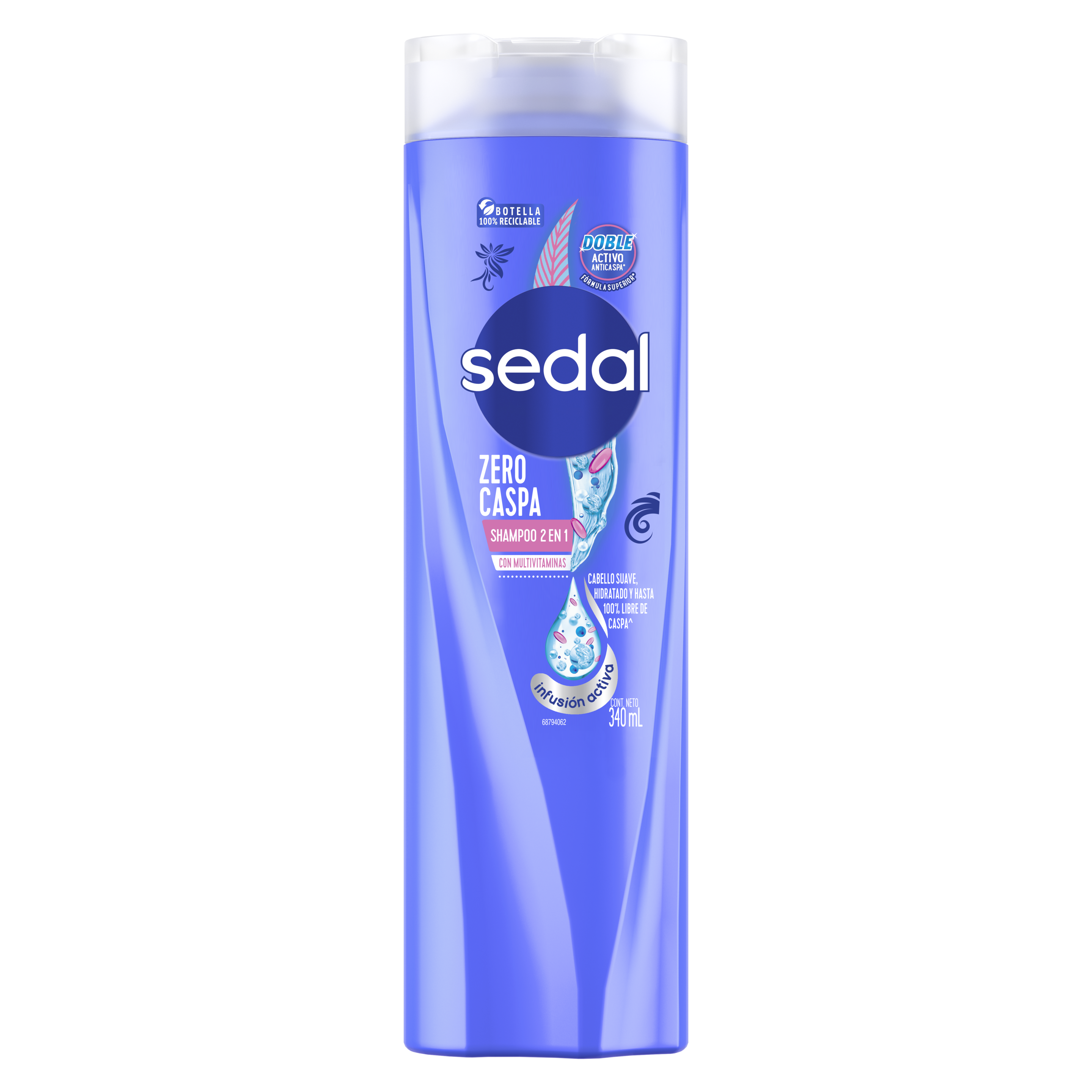 Shampoo Sedal Zero Caspa 2en1 340ML
