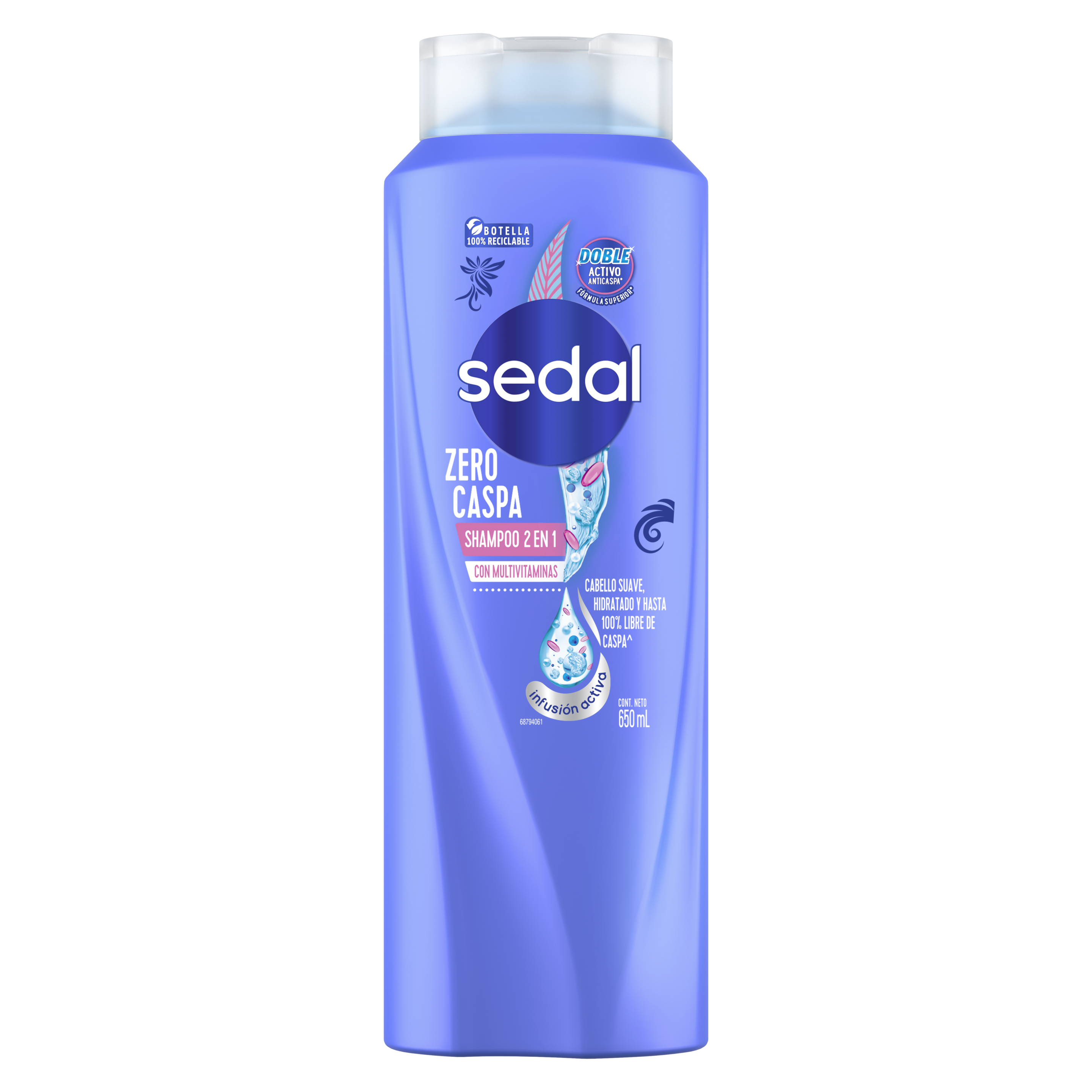 Shampoo Sedal Zero Caspa 2en1 650ML