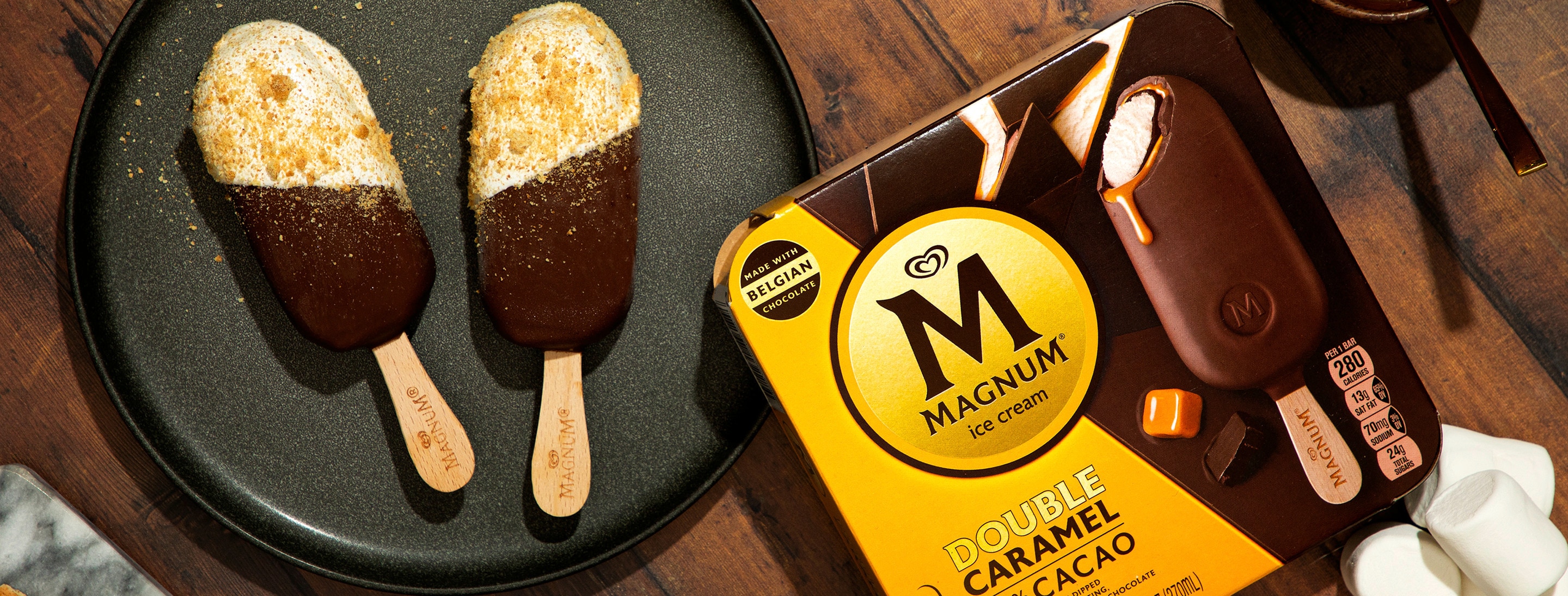 Magnum Double Caramel Ice Cream Bars