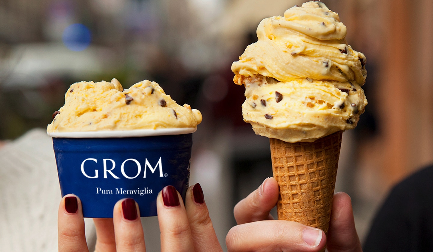Grom gelato