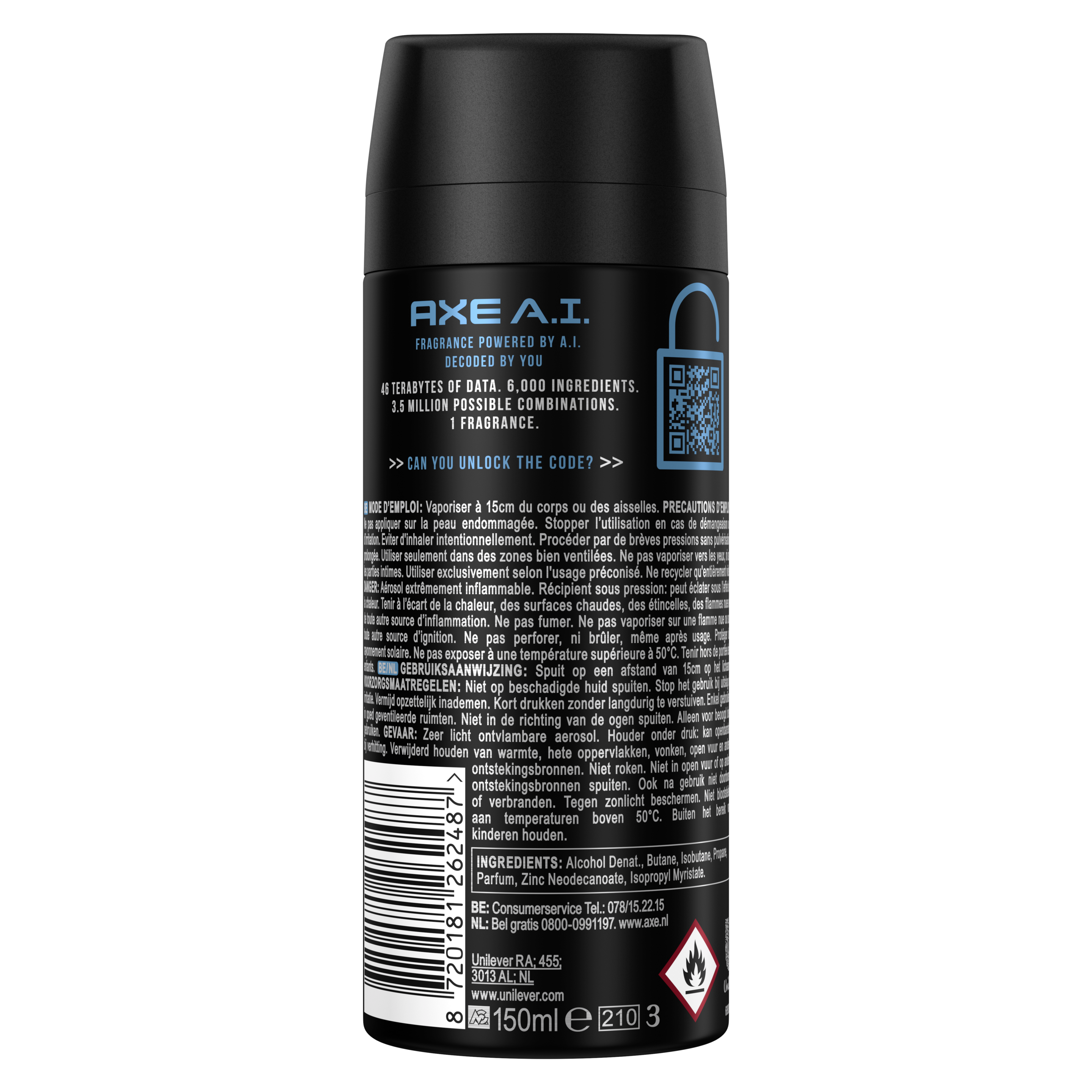 A.I. DEZODORANT V SPREJI