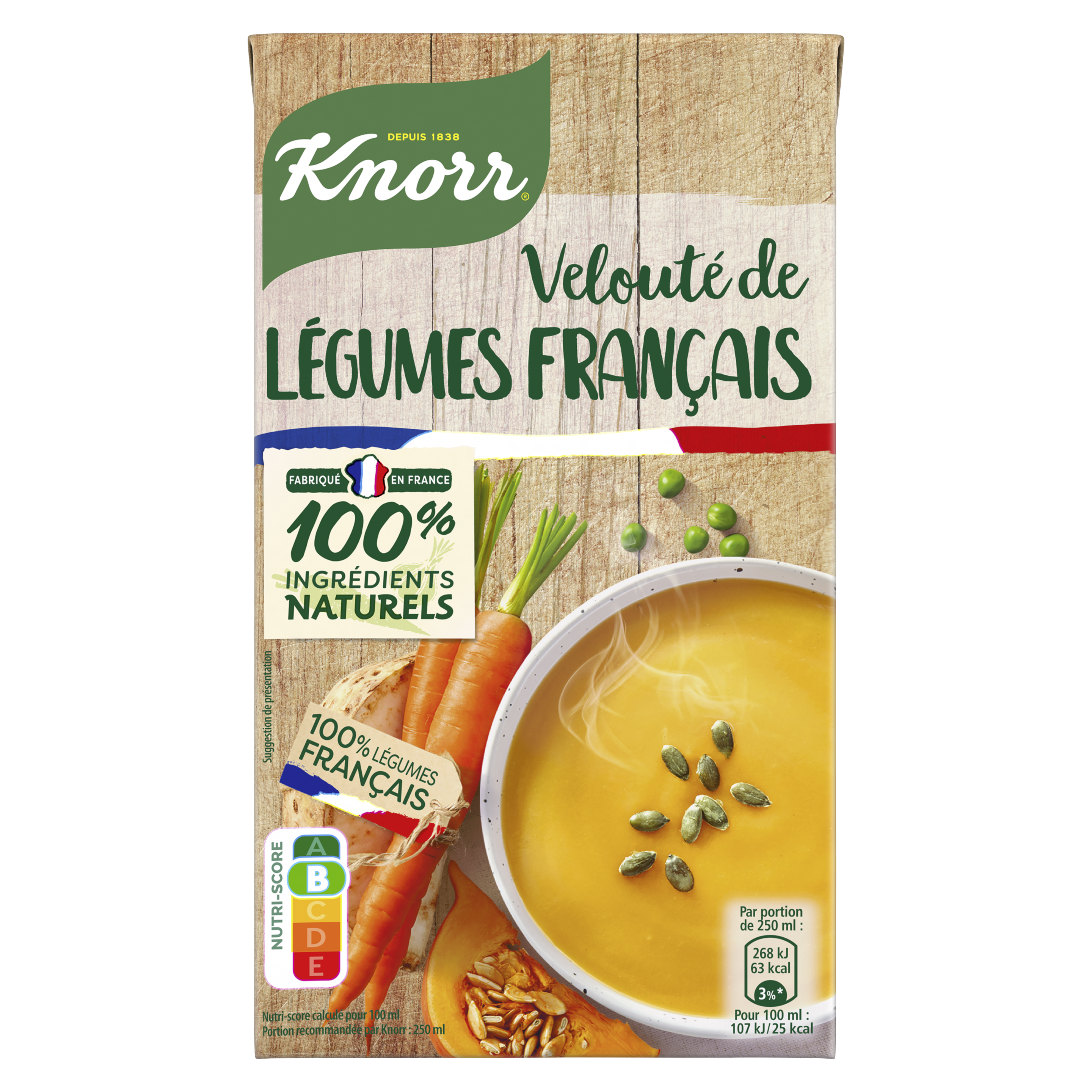 Soupe Velouté de légumes français