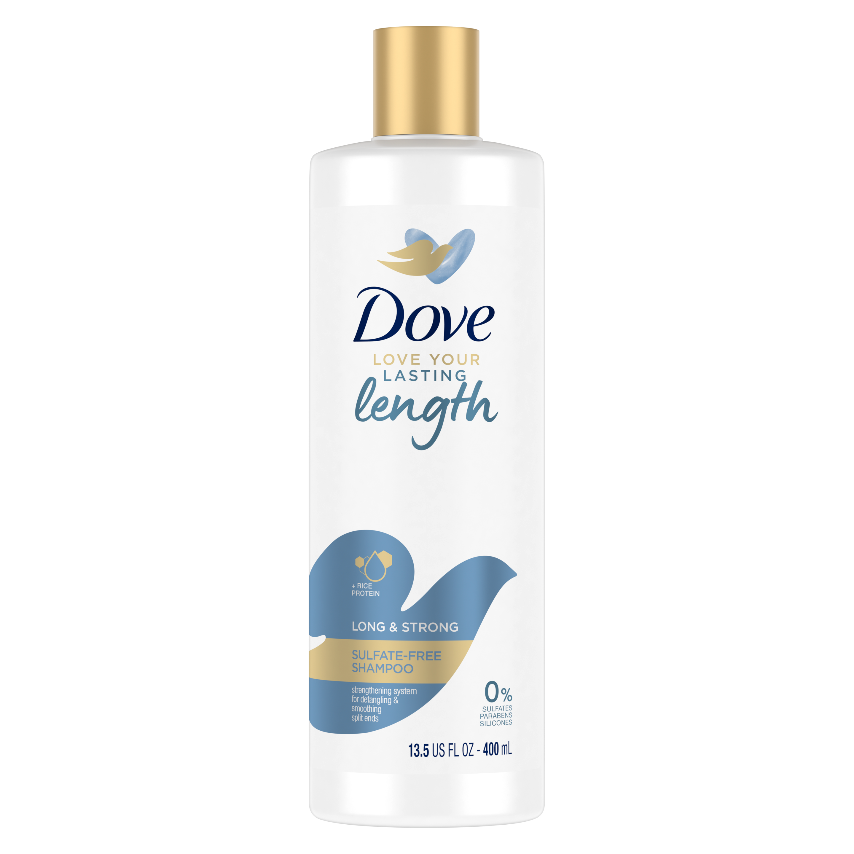 Love Your Lasting Length Long and Strong Sulfate-Free Shampoo by Dove