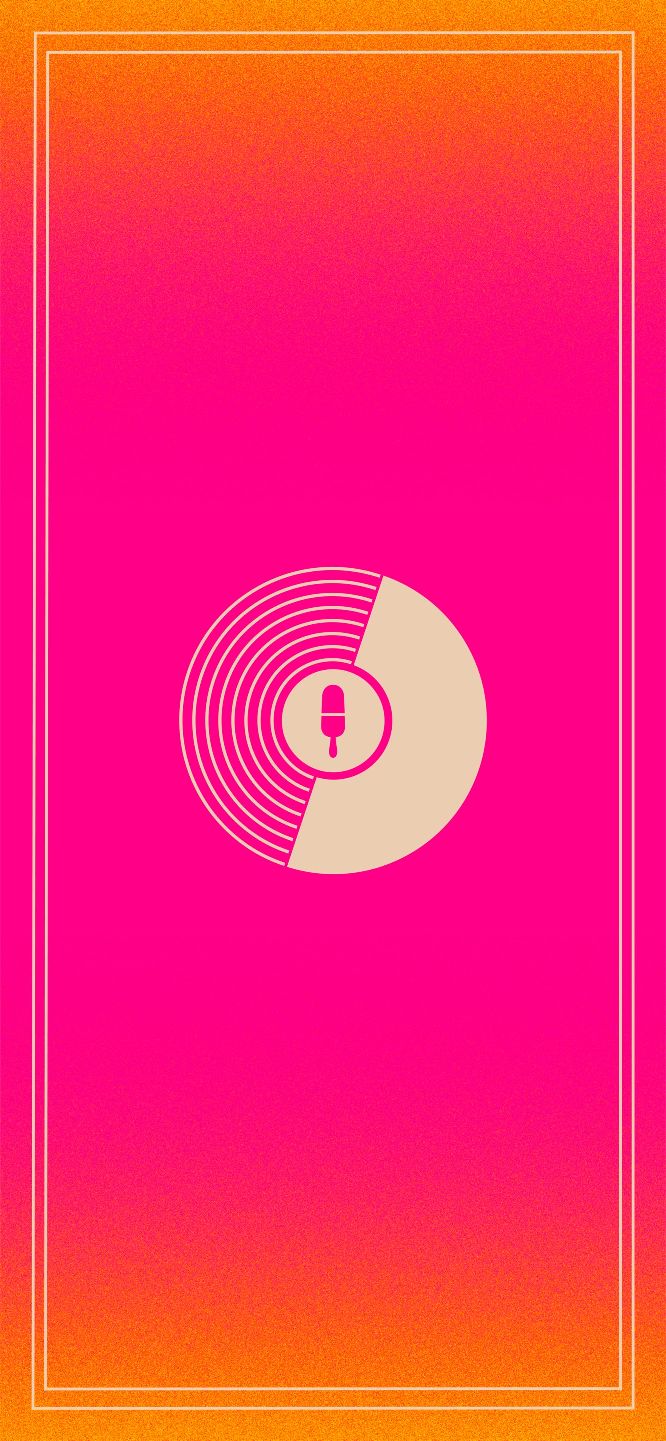 Fondo de pantalla de fondo rosa con logo Magnum