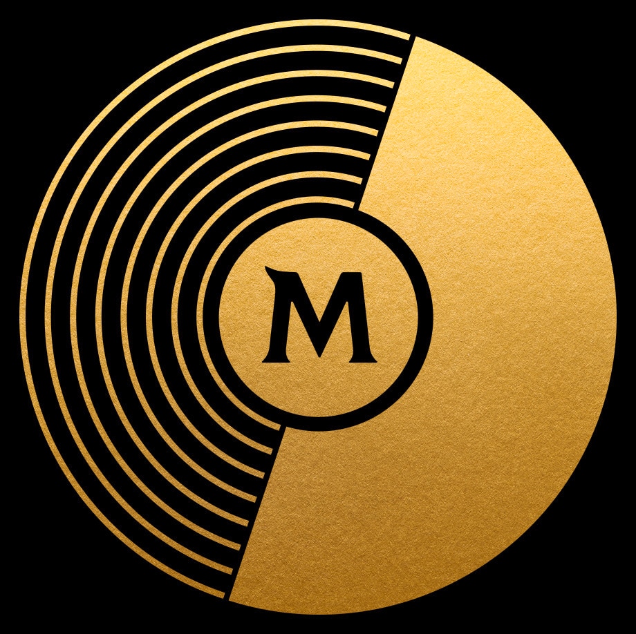 Icono de disco de oro Magnum