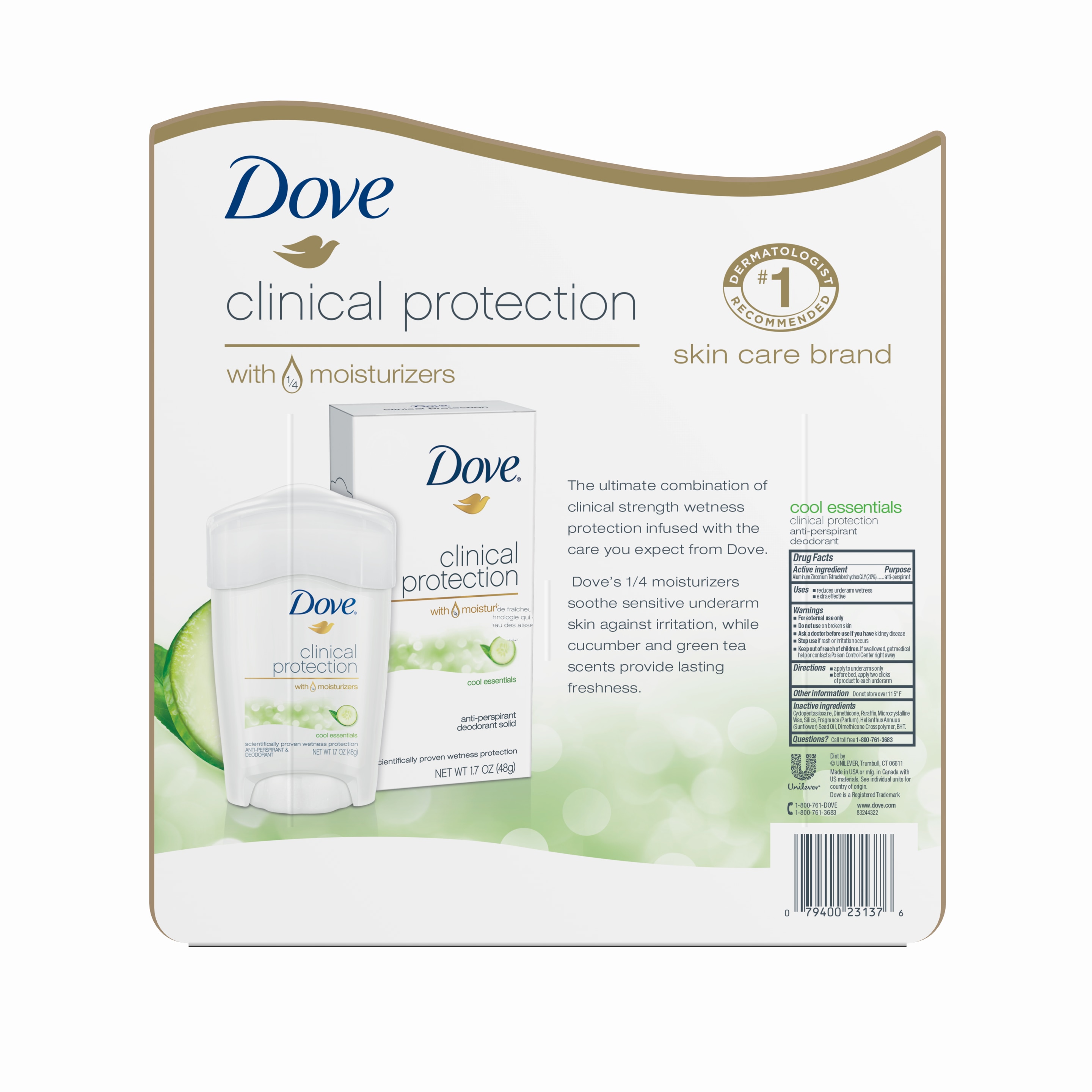 Clinical Protection Antiperspirant, Cool Essentials