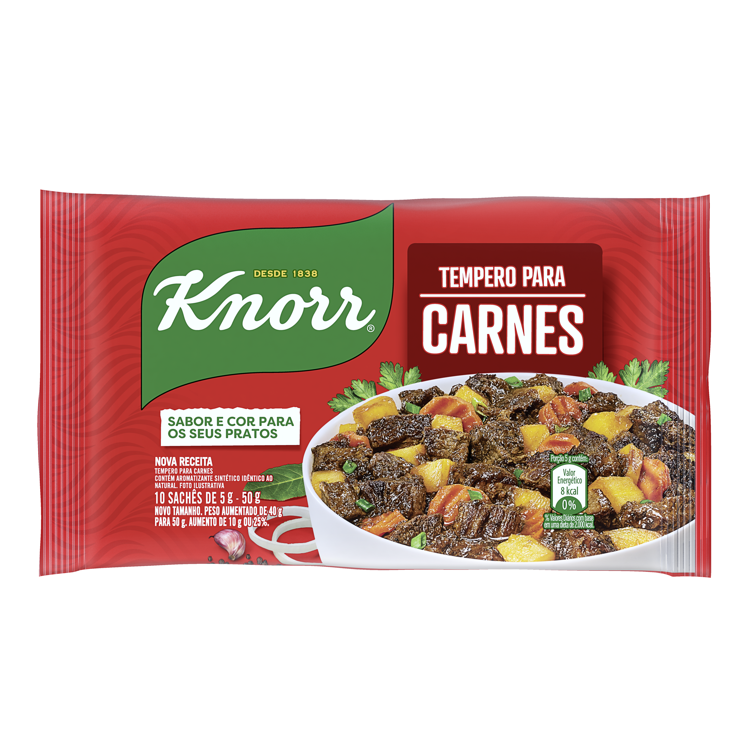 Emabalagem do Tempero para Carnes Knorr